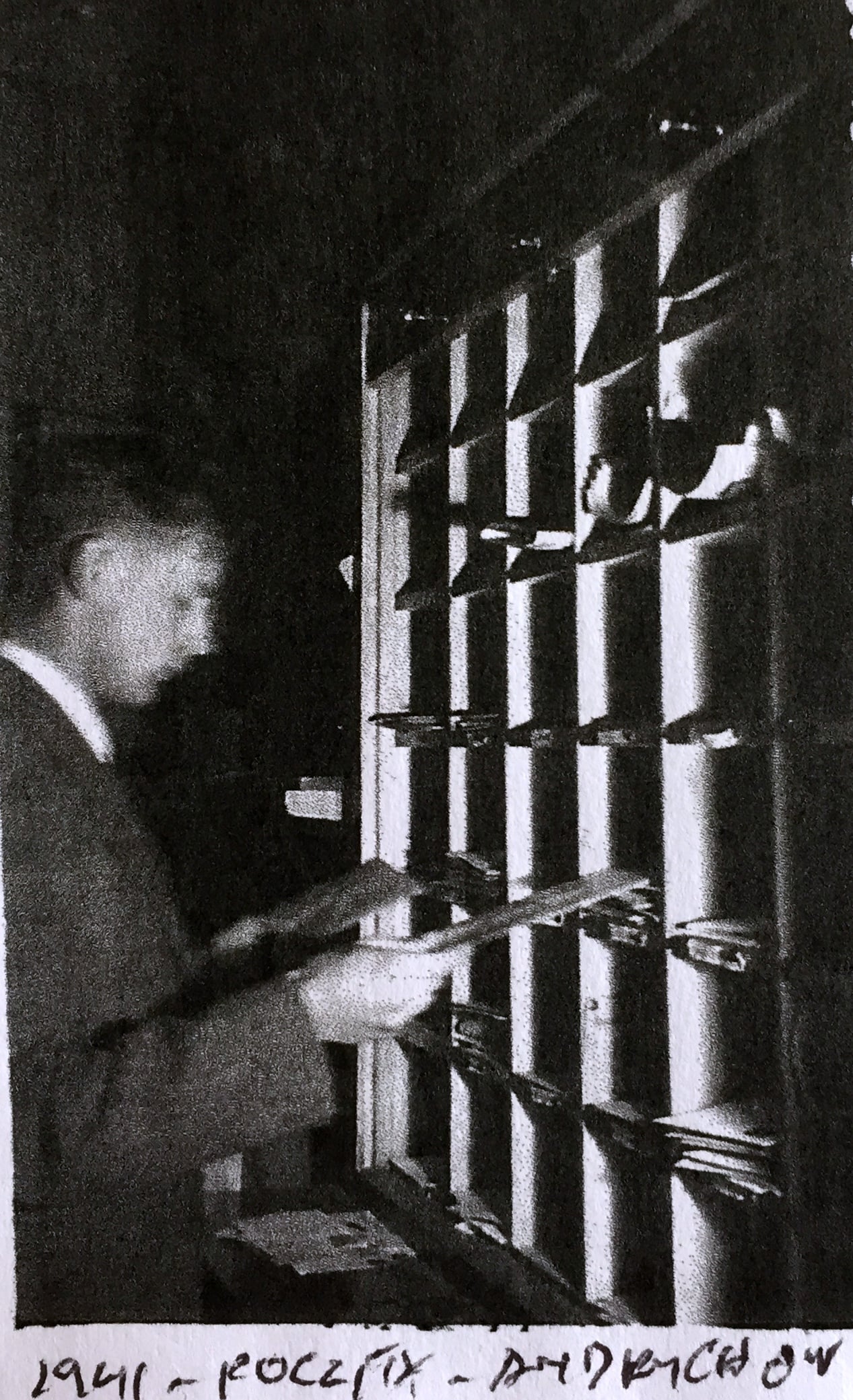 R.Demel - pracownik Poczty w Andrychowie, zdjęcie z Archiwum 