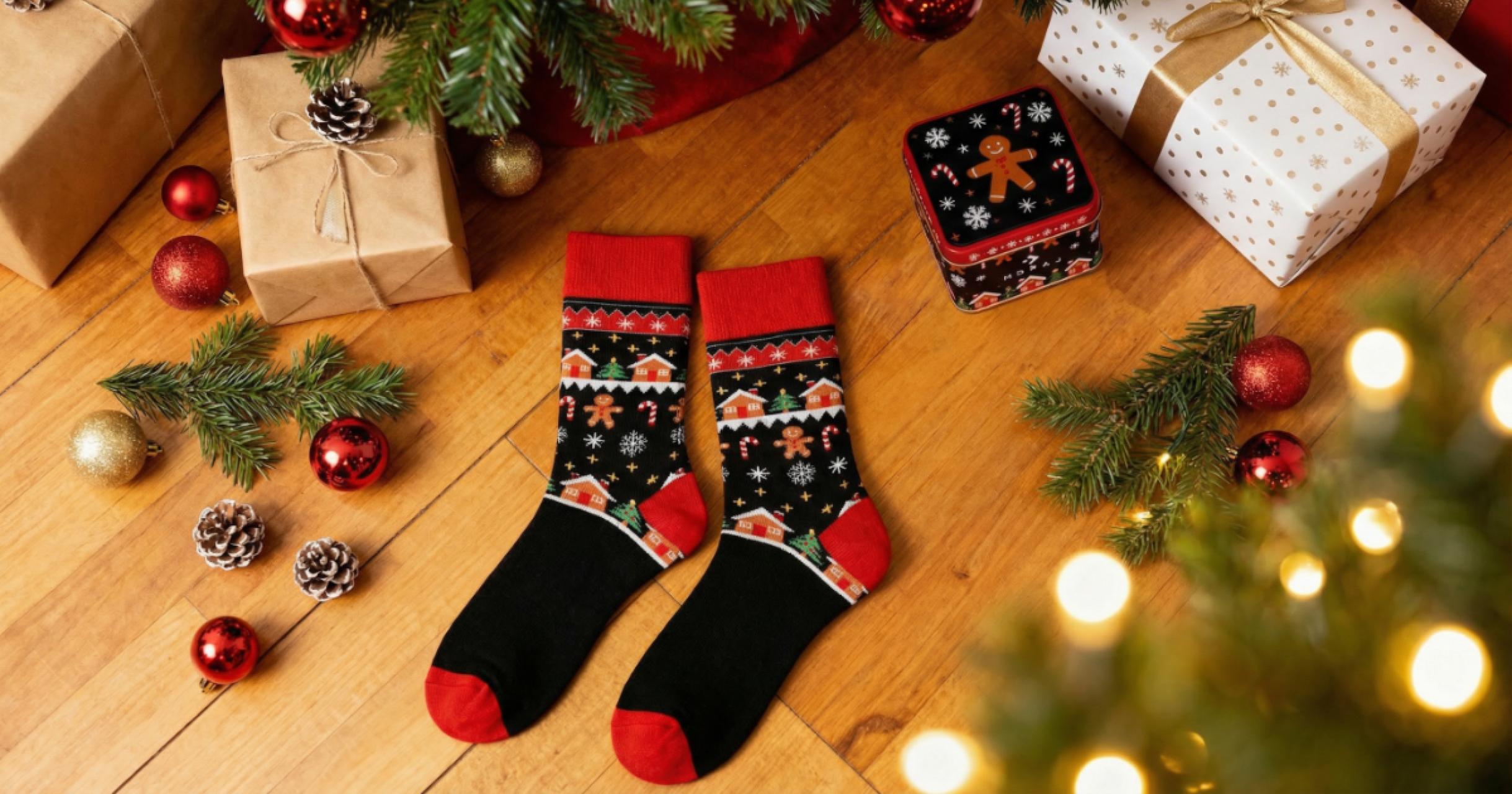 Jak wybrać świąteczne skarpetki męskie, które naprawdę robią różnicę?