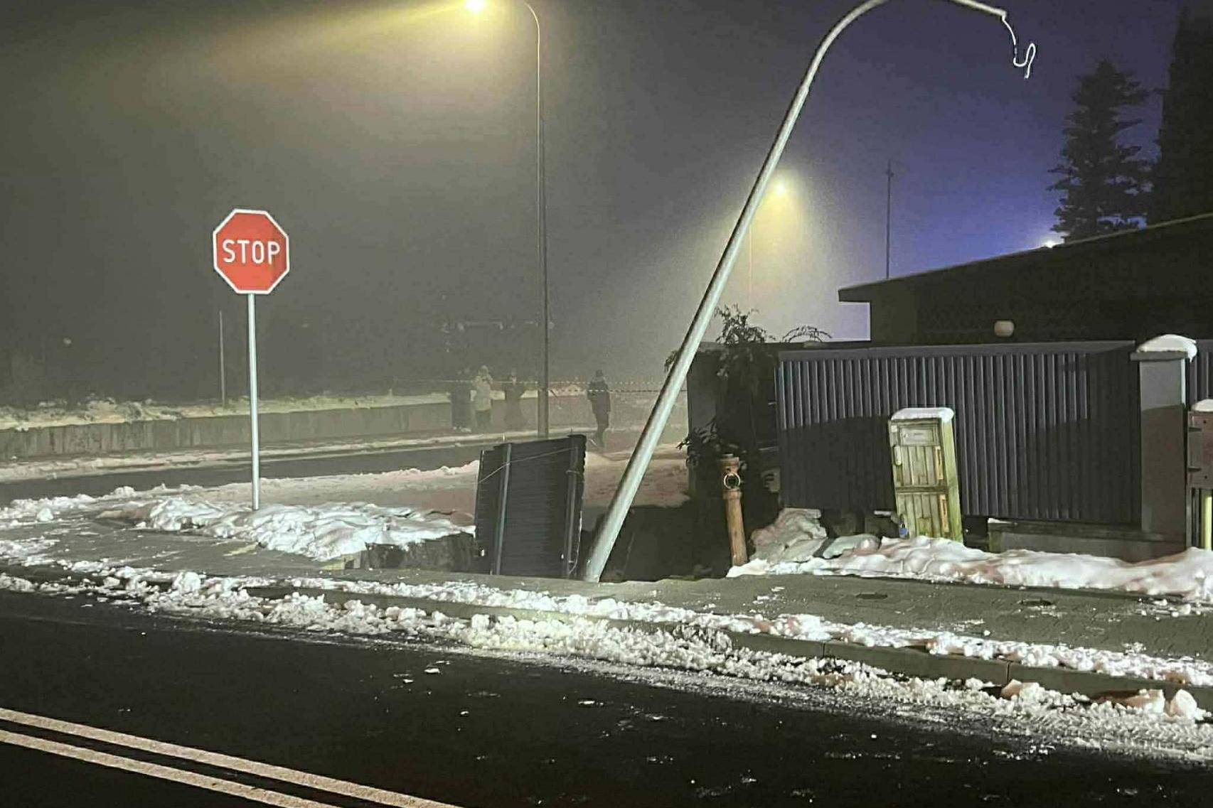 W Olkuszu znowu zapadła się ziemia. Tym razem w pobliżu prywatnej posesji