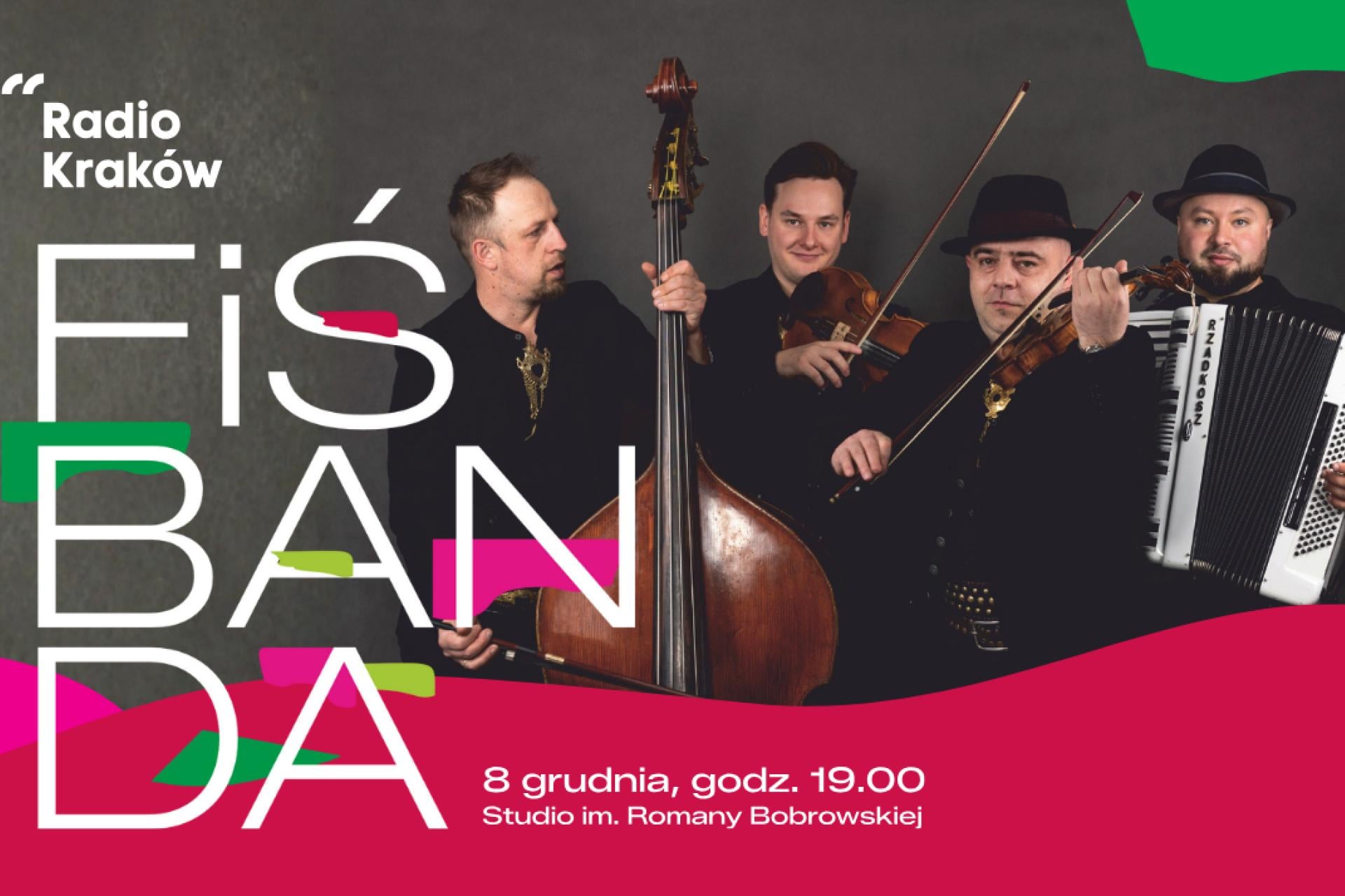 FiśBanda w Studiu im. Romany Bobrowskiej ? podhalański ogień na żywo!