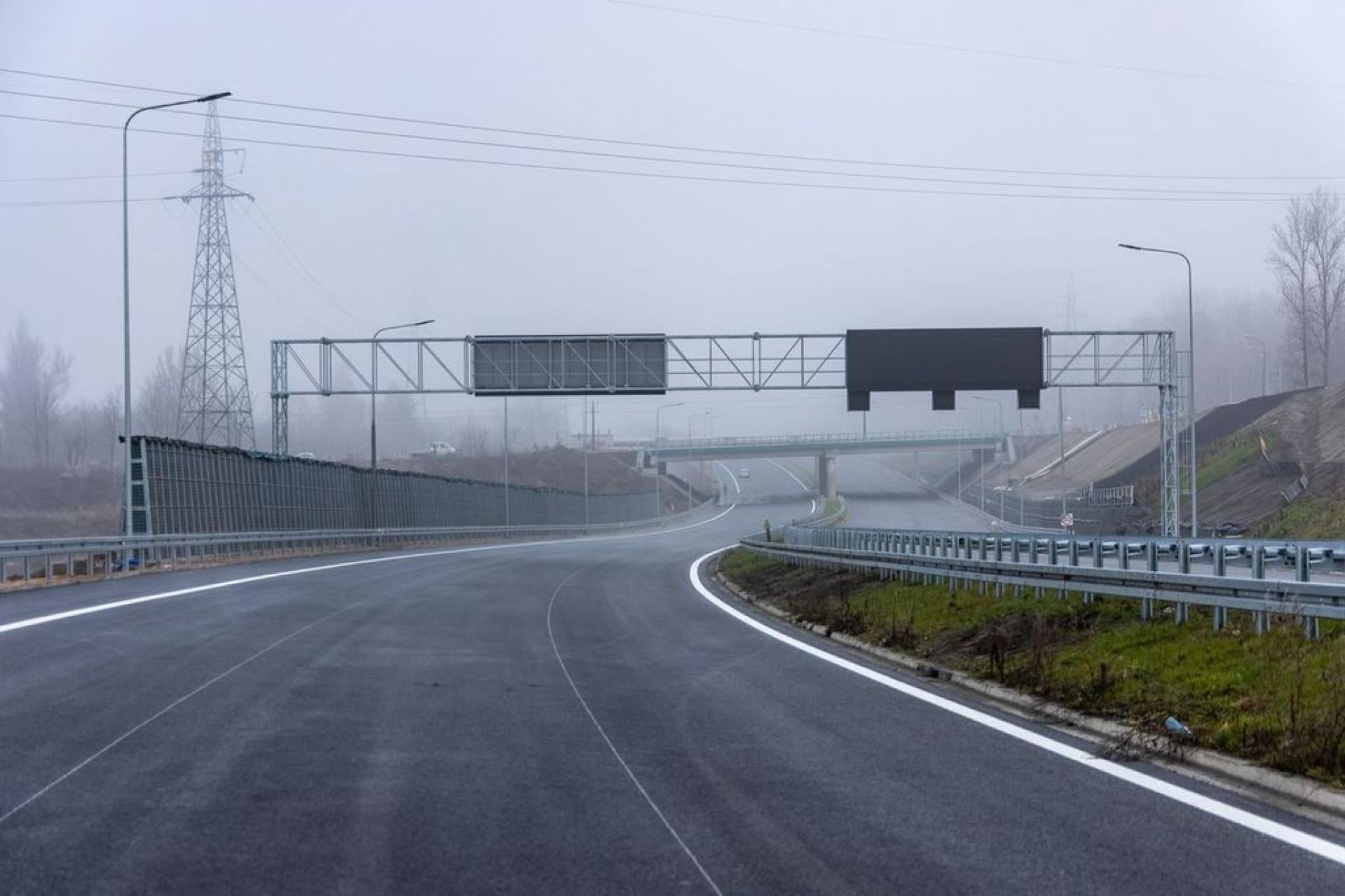 Opóźnione otwarcie nowego odcinka S7 między Grębałowem a Nową Hutą