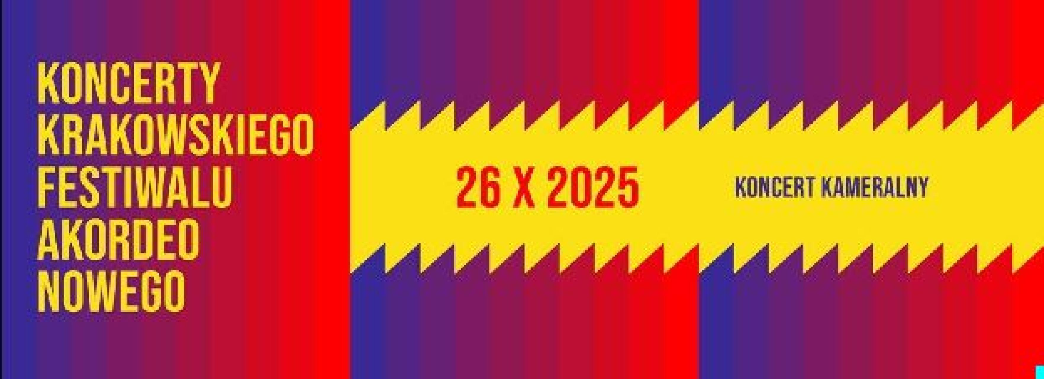 Krakowski Festiwal Akordeonowy w Pałacu Sztuki w Krakowie