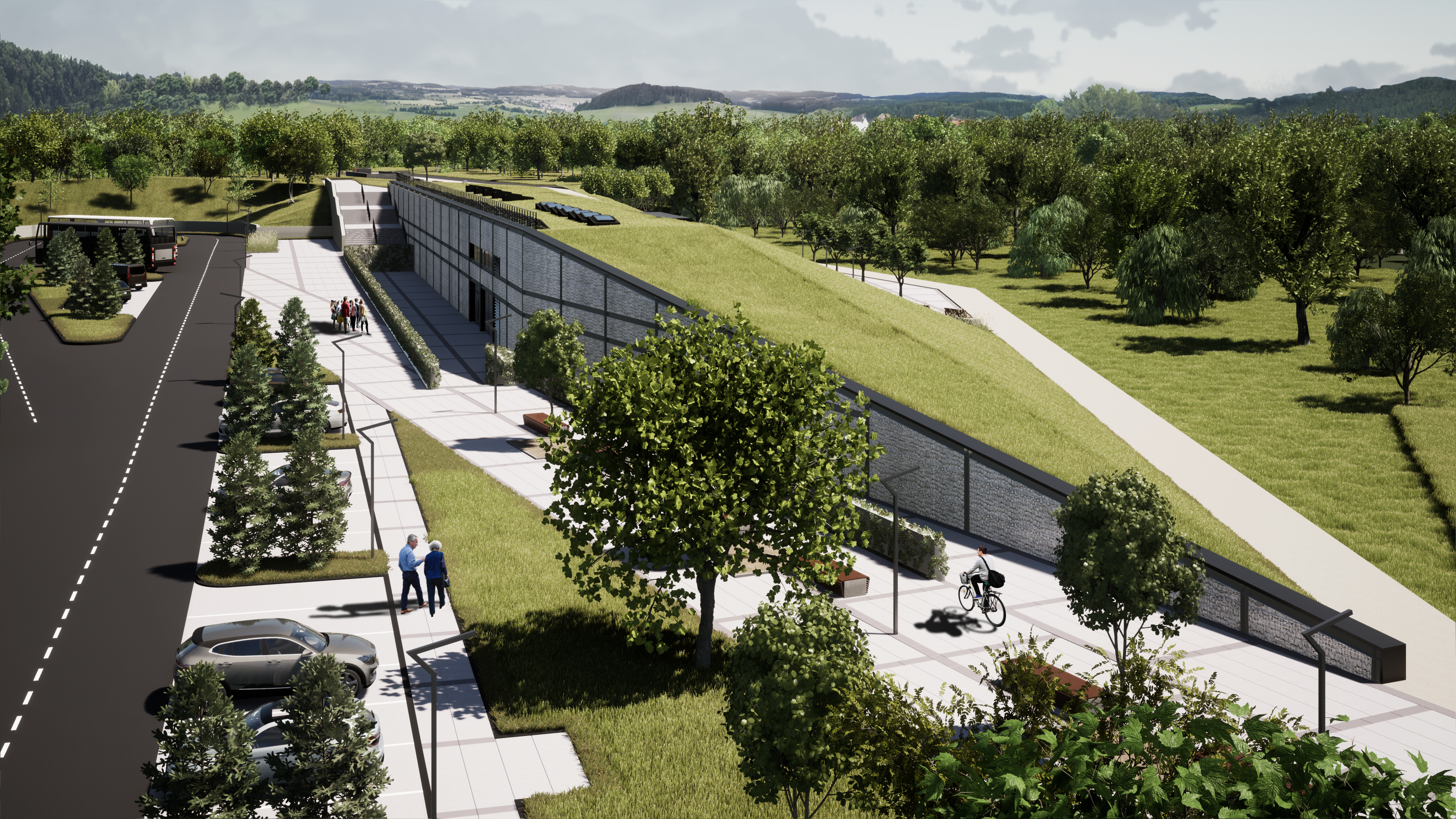 Wizualizacja Muzeum KL Plaszow