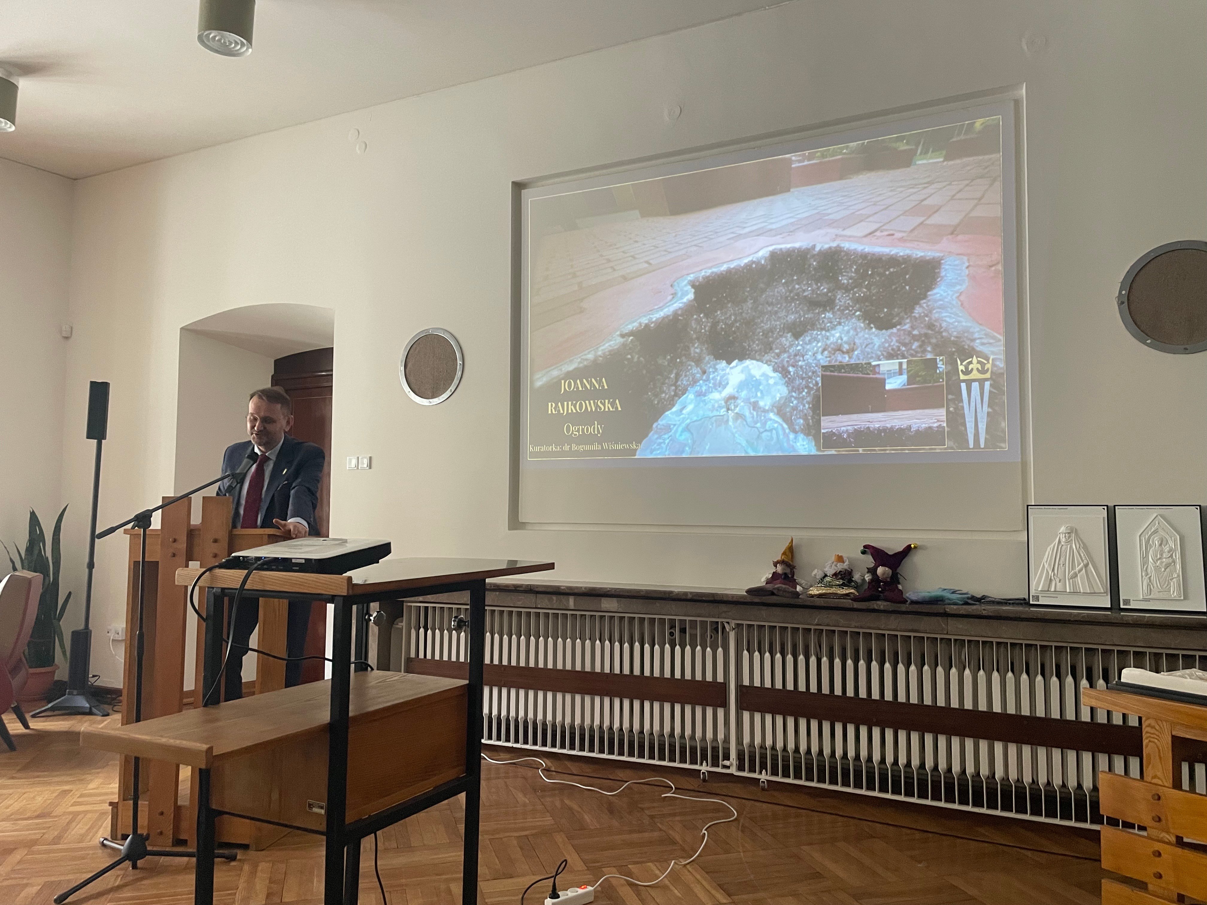 Konfernecja prasowa podsumowująca rok 2025 na Wawelu 