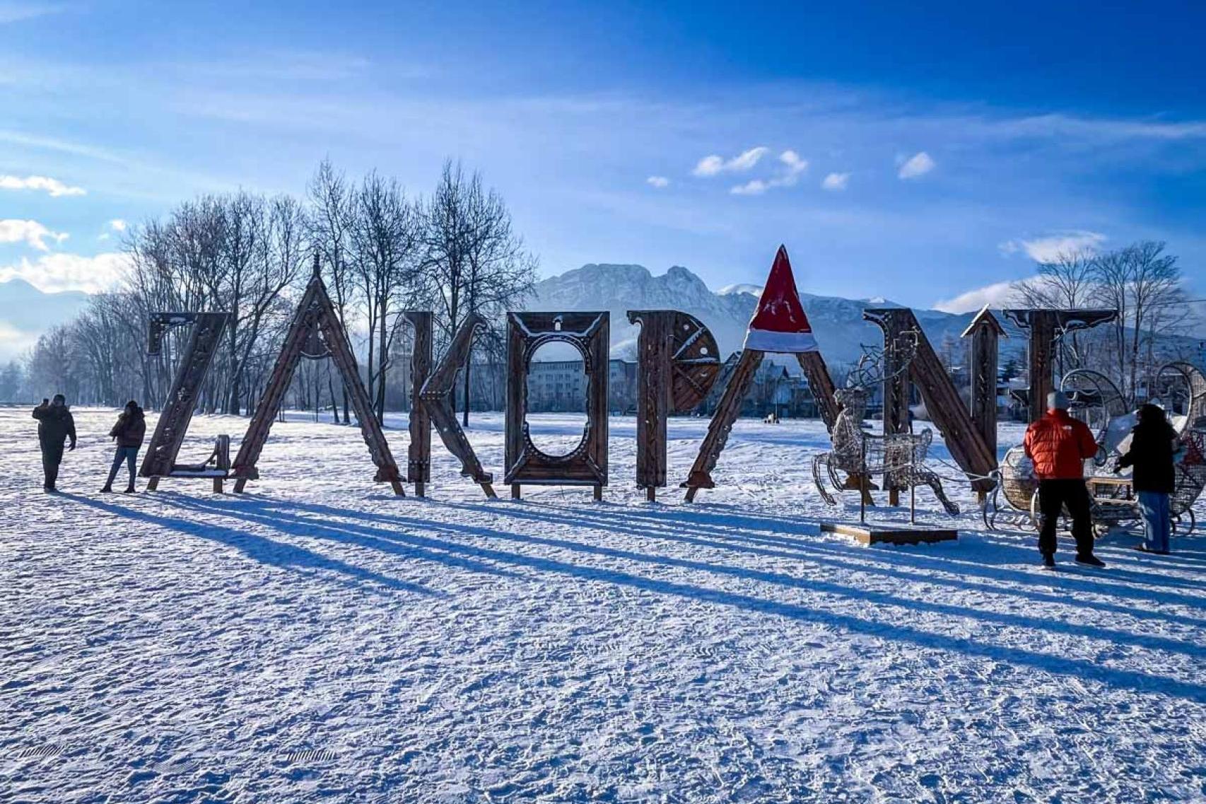 Bożonarodzeniowy poranek w Zakopanem