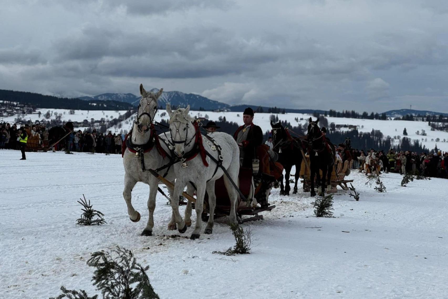 Ponad 50 zaprzęgów w Paradzie Gazdowskiej w Zębie