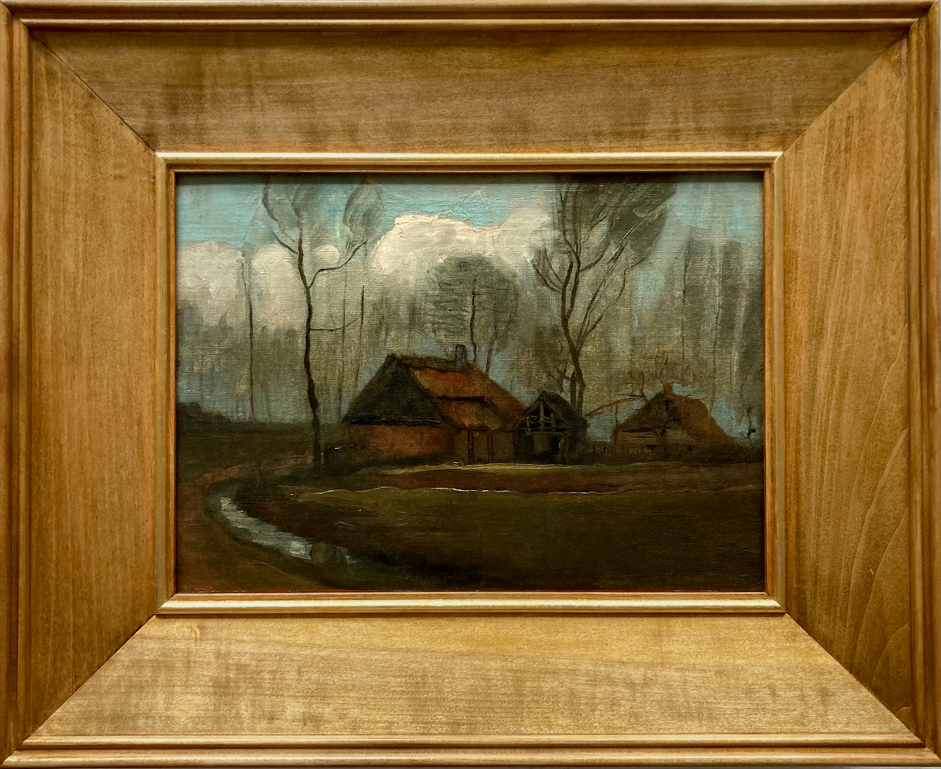 Jeden z pierwszych olejnych pejzaży malowanych przez van Gogha będzie można zobaczyć w Krakowie. Fot. mat. prasowe MNK