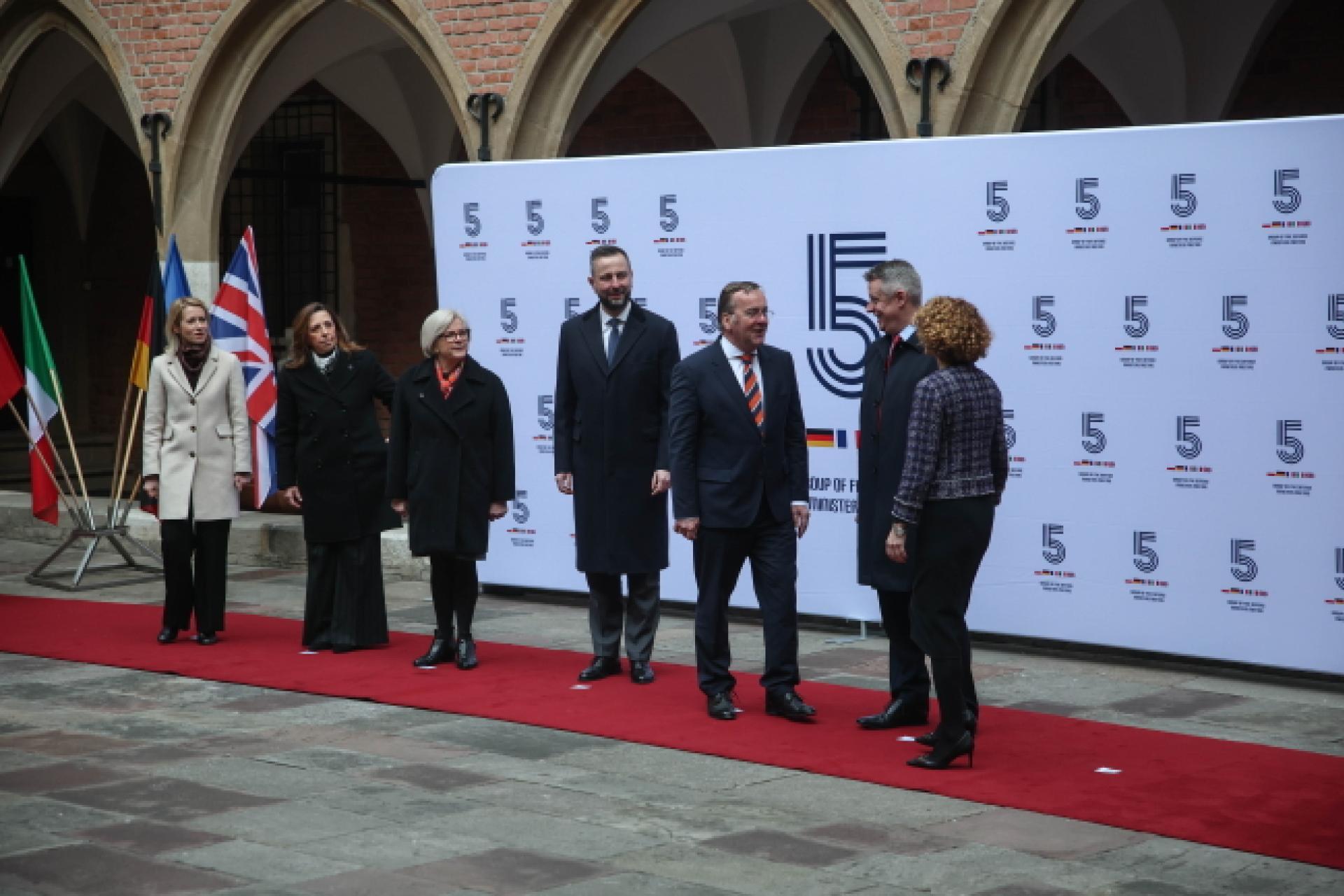 Niemcy, Wielka Brytania, Francja, Włochy i Polska. Grupa E5 w Krakowie