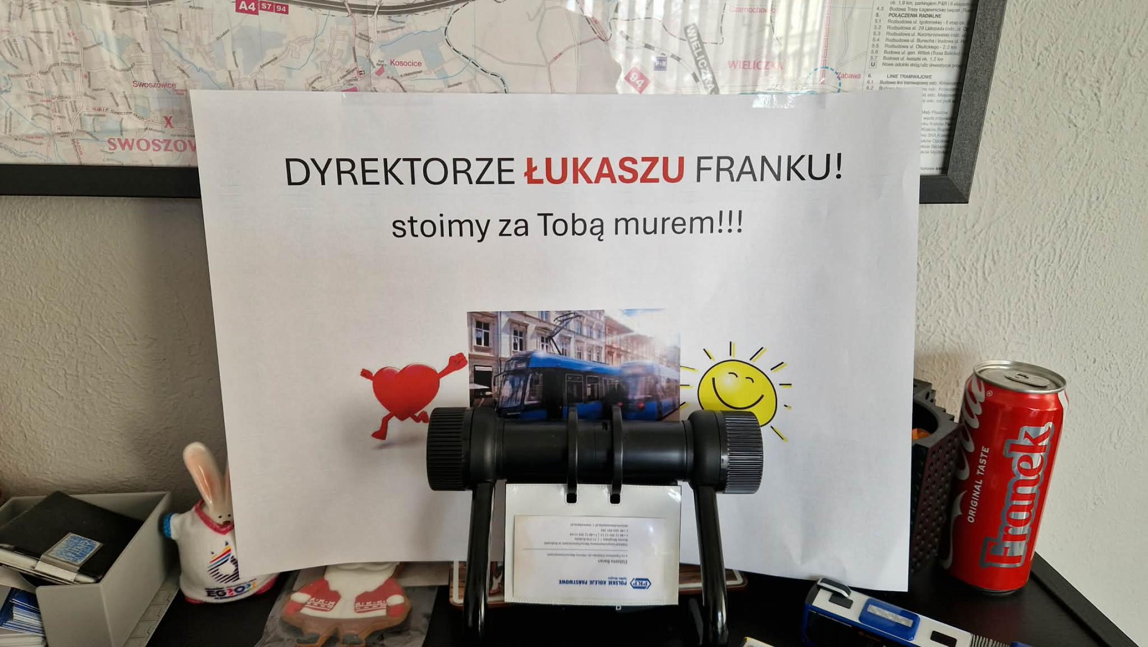 Łukasz Franek zabiera głos w sprawie swojego odwołania. "Poparcie pracowników było dla mnie największa laurką"
