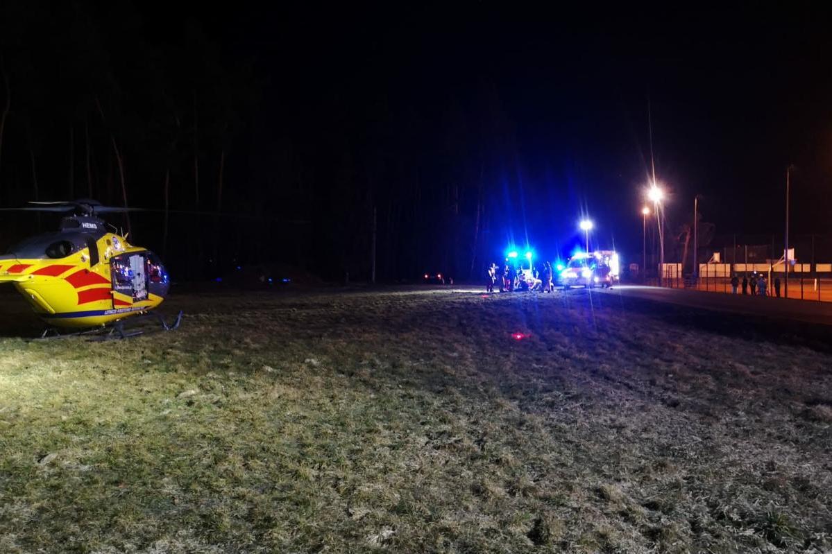 Nie żyje mężczyzna potrącony przez busa w Borzęcinie Górnym