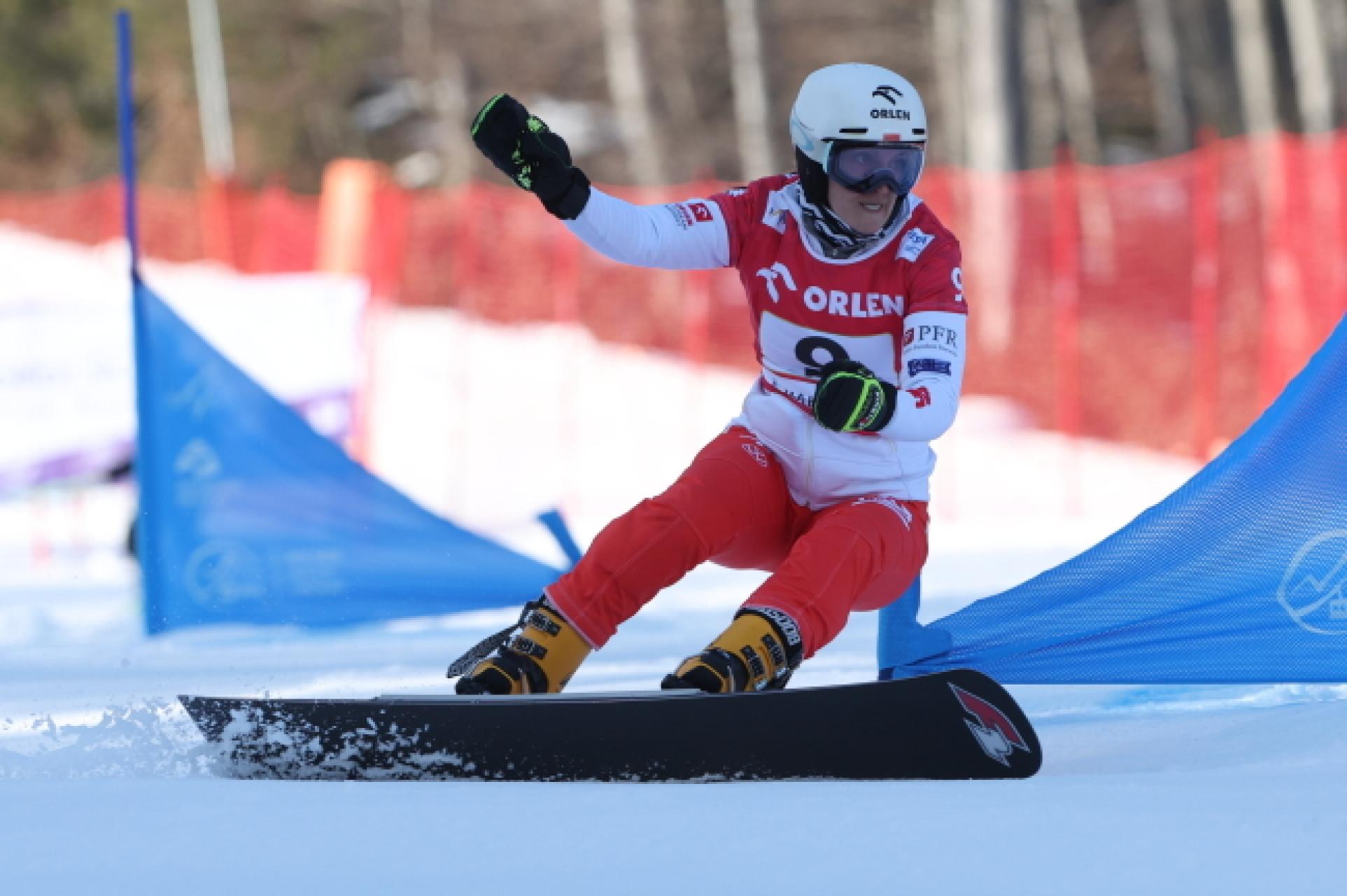 PŚ w snowboardzie: A. Król-Walas odpadła w 1/8 finału w Krynicy-Zdroju