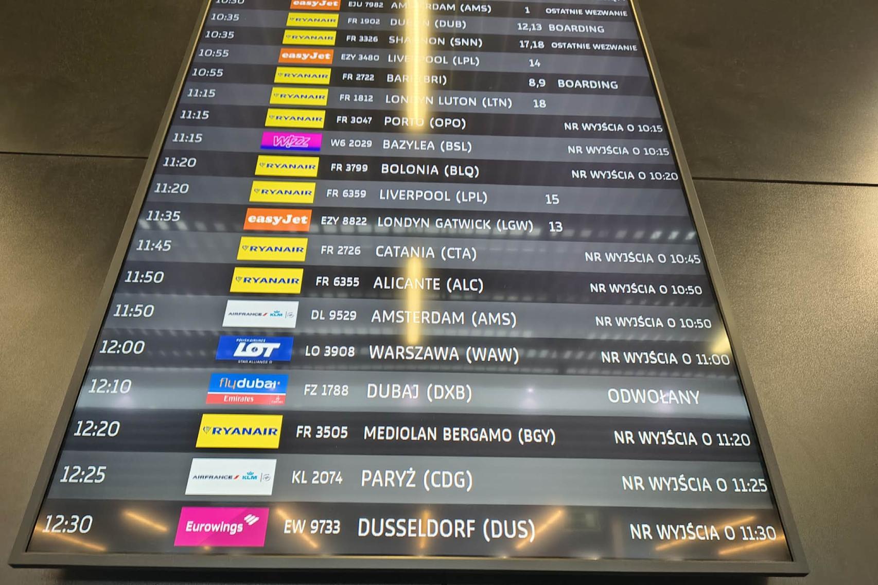 Rekordowy luty w Kraków Airport