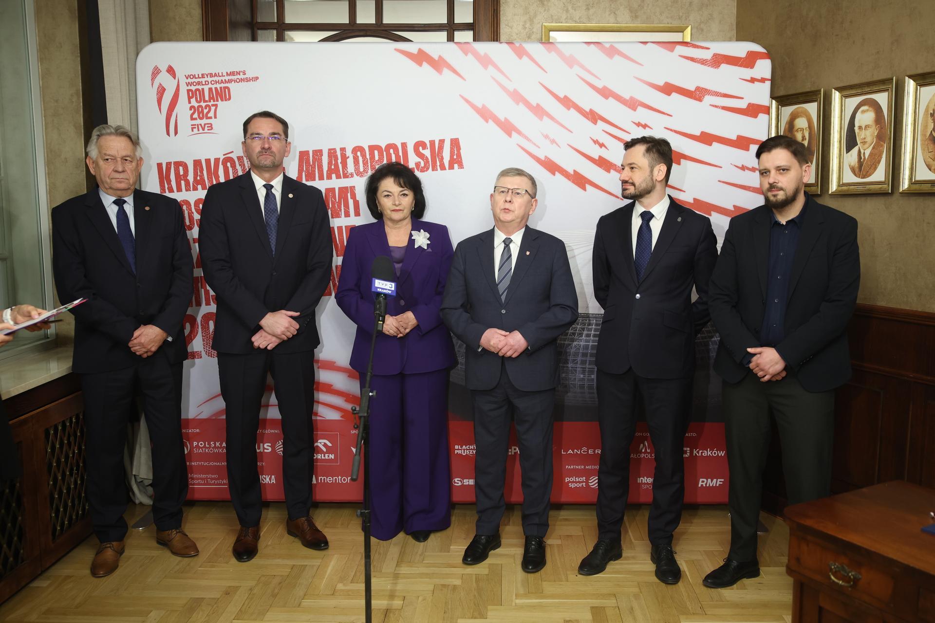 MŚ siatkarzy - faza finałowa turnieju w 2027 roku w krakowskiej Tauron Arenie