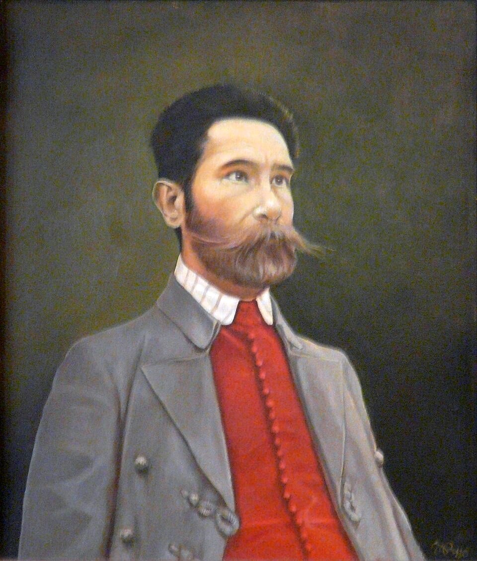 Portret Witolda Fuska ze zbiorów Muzeum Ziemi Bieckiej (fot. Wikipedia)