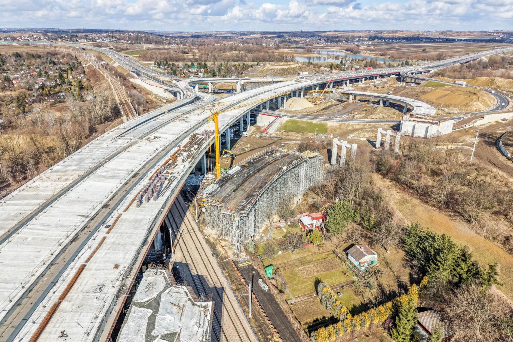 Zima nie zatrzymała budów. Drogowcy przyspieszają w Małopolsce