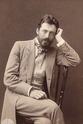 Portret Jerzego Żuławskiego, 1904, (fot. Józef Sebald -https://zbiory.mhf.krakow.pl/node/57219)