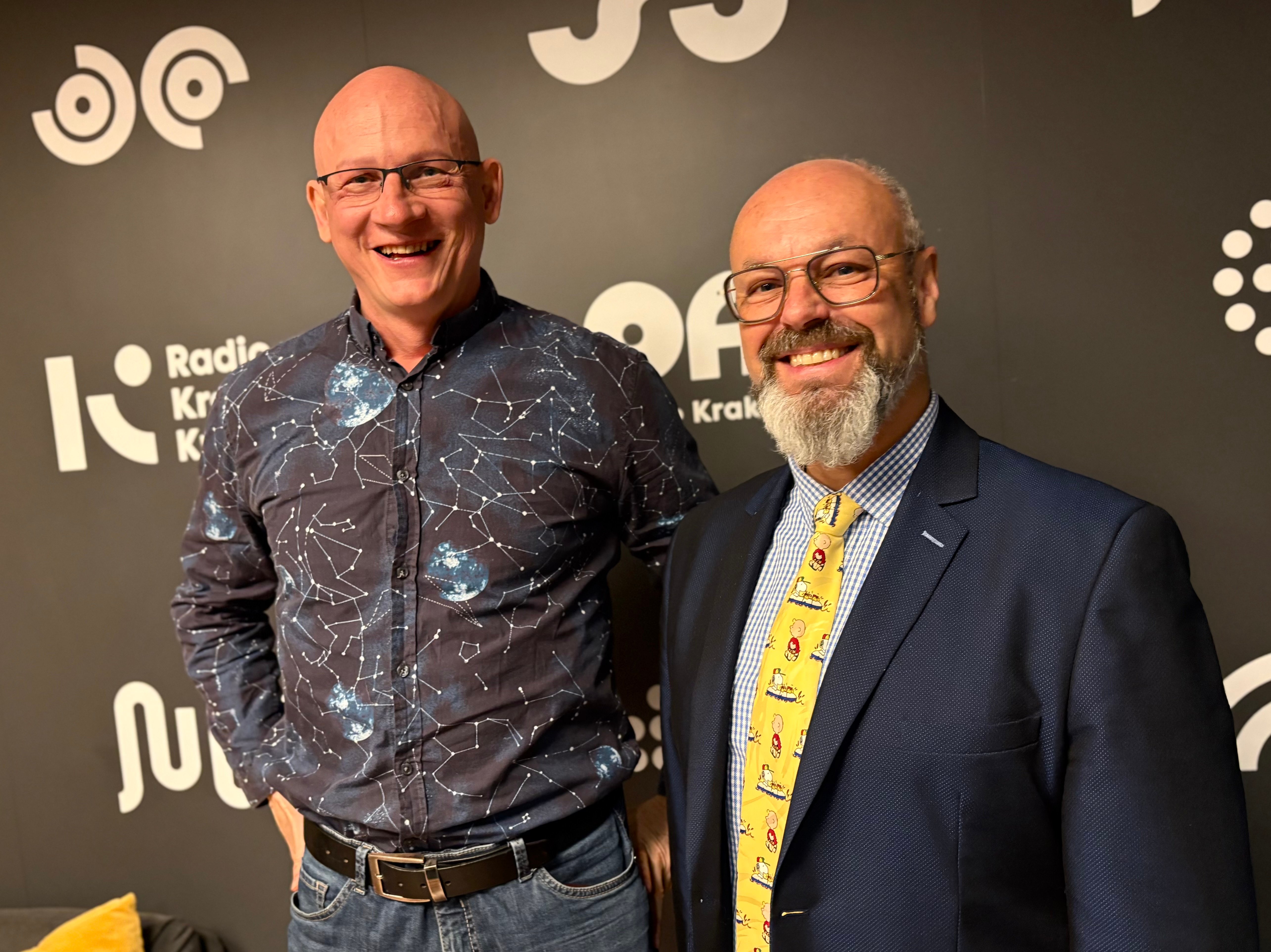 Dr Mariusz Makowski i dr Marek Benio/fot. Sylwia Paszkowska