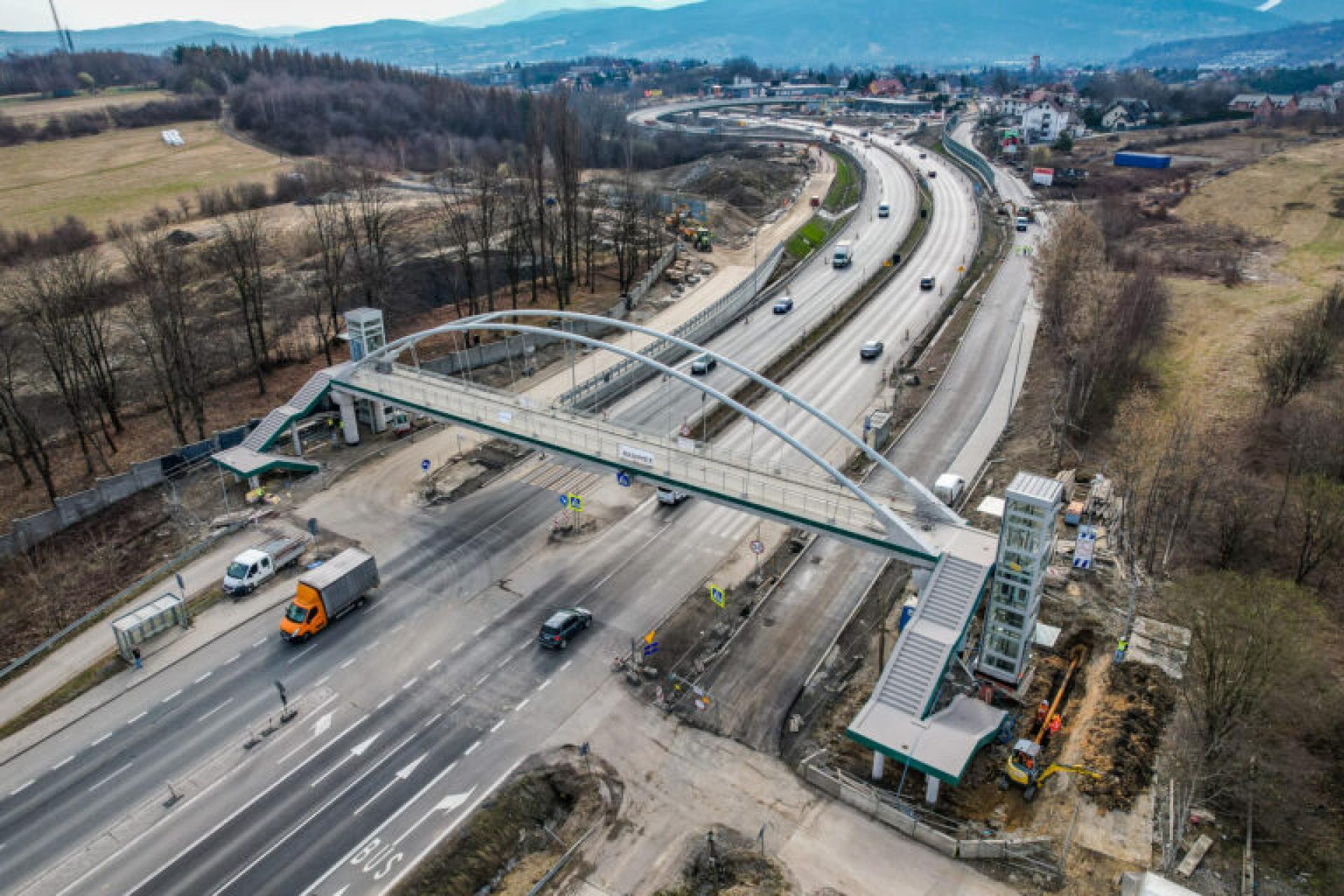 Utrudnienia na Zakopiance w Myślenicach. Kolejna reorganizacja ruchu