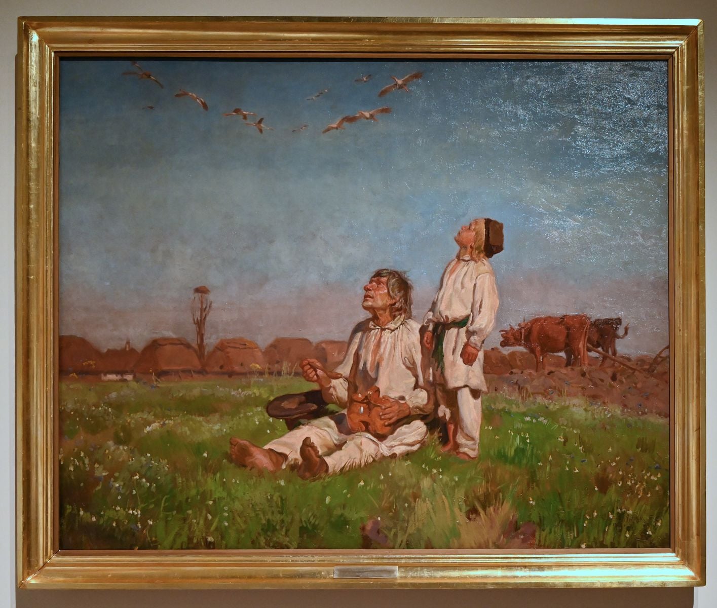 Wystawa malarstwa Chełmońskiego w Muzeum Narodowym w Krakowie. Fot. Marek Lasyk