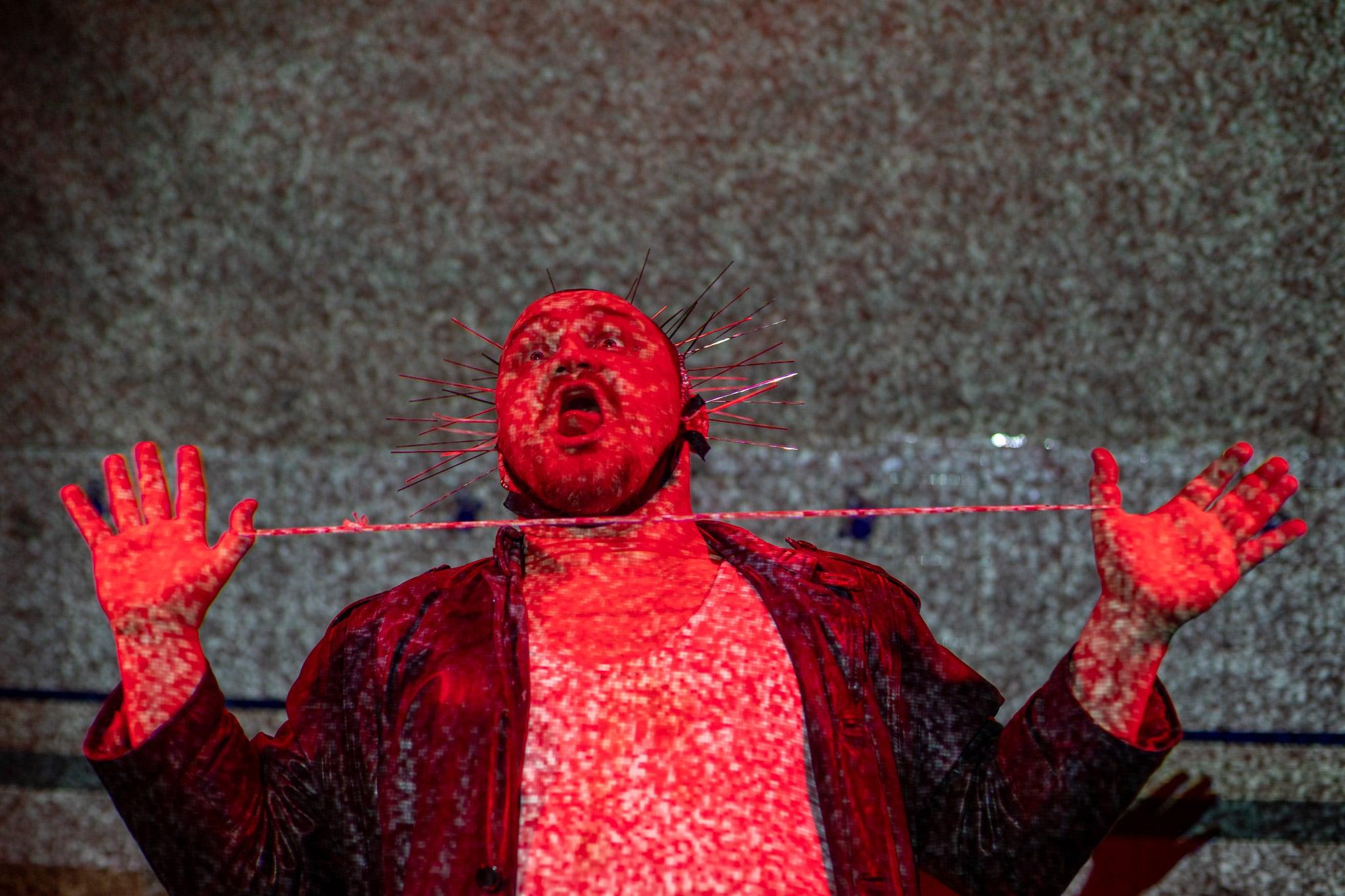 Jerzy Duszewski w spektaklu 