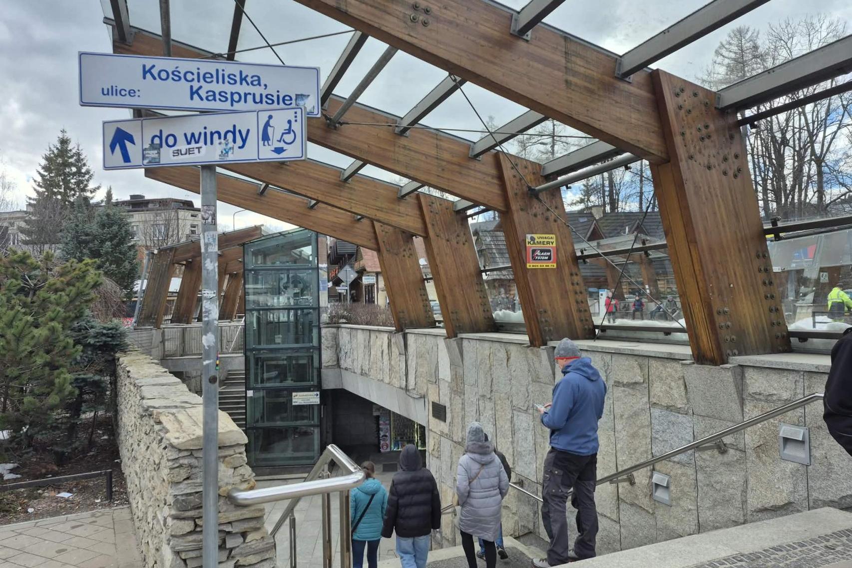 Zakopane naprawi problematyczne przejście. Windy odejdą do przeszłości