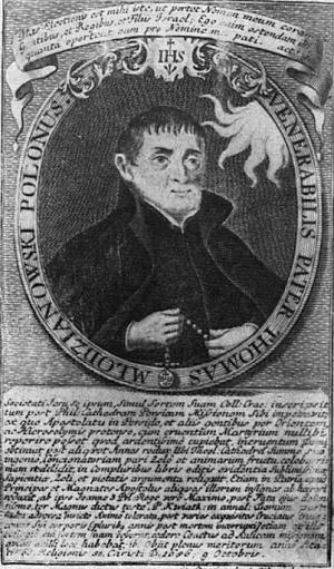 (fot. Encyklopedia wiedzy o jezuitach na ziemiach Polski i Litwy. 1564-1995, ed. Ludwik Grzebień, Kraków 1996./Wikipedia)