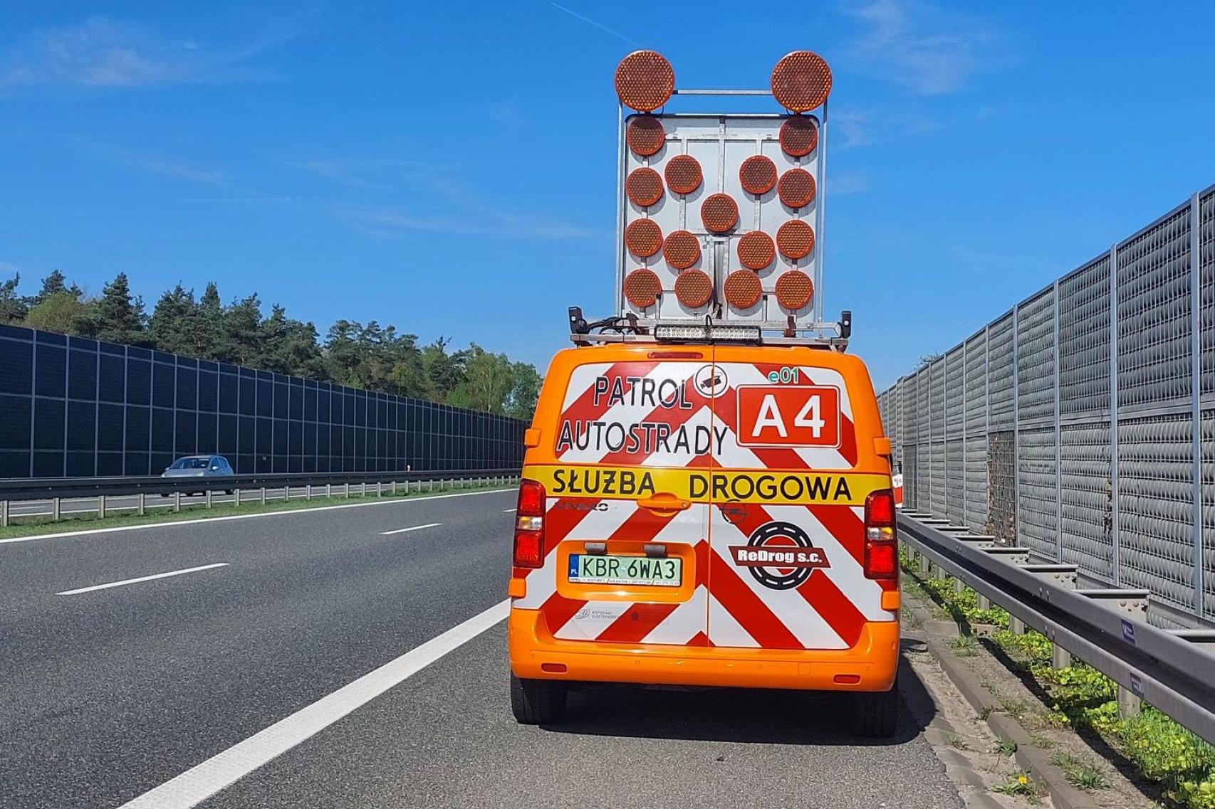 Nocne naprawy na autostradzie A4. Utrudnienia między Balicami a Targowiskiem