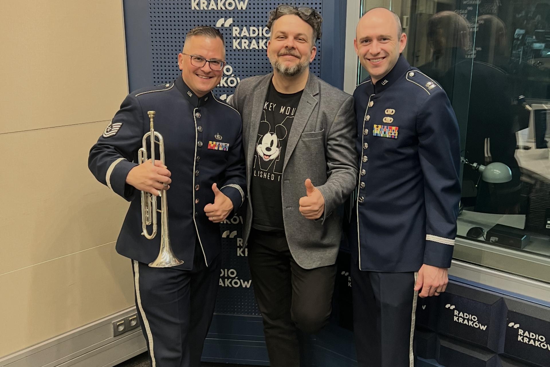 Z Ramstein na Rynek Główny. Hejnał mariacki w wykonaniu amerykańskiego żołnierza