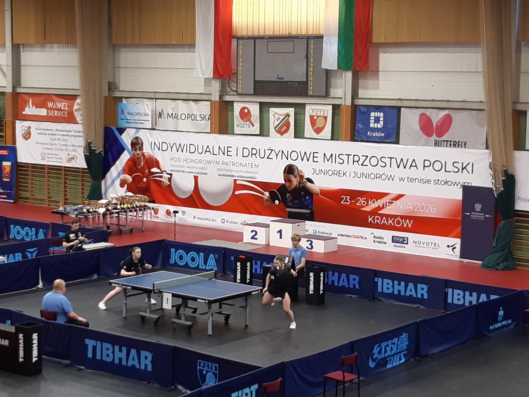 Hala Bronowianki stała się w weekend krajowym centrum tenisa stołowego