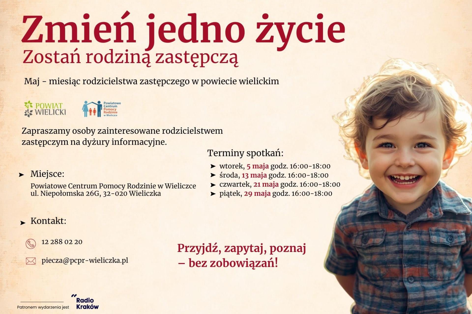 Maj ? Miesiąc Rodzicielstwa Zastępczego w powiecie wielickim