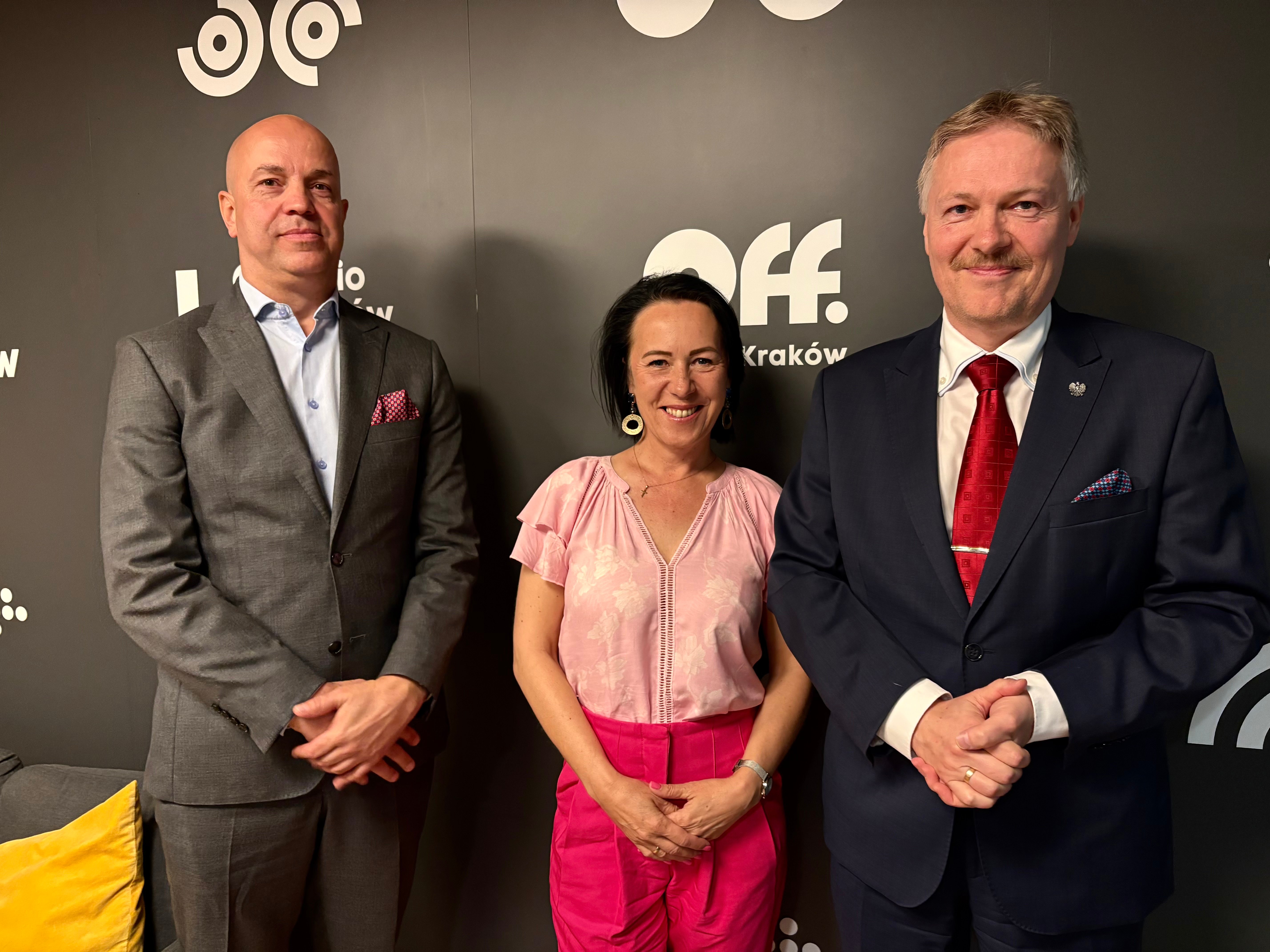 Czesław Wróbel, Agnieszka Liszowska oraz Artur Pasek/fot. Sylwia Paszkowska