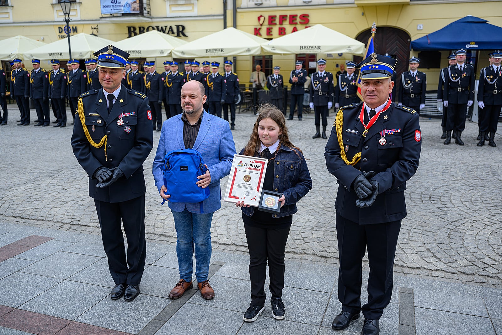 Ania Paprocka z Tarnowca koło Tarnowa. Wezwała pomoc, gdy jej babcia spadła ze schodów. Fot. P. Topolski