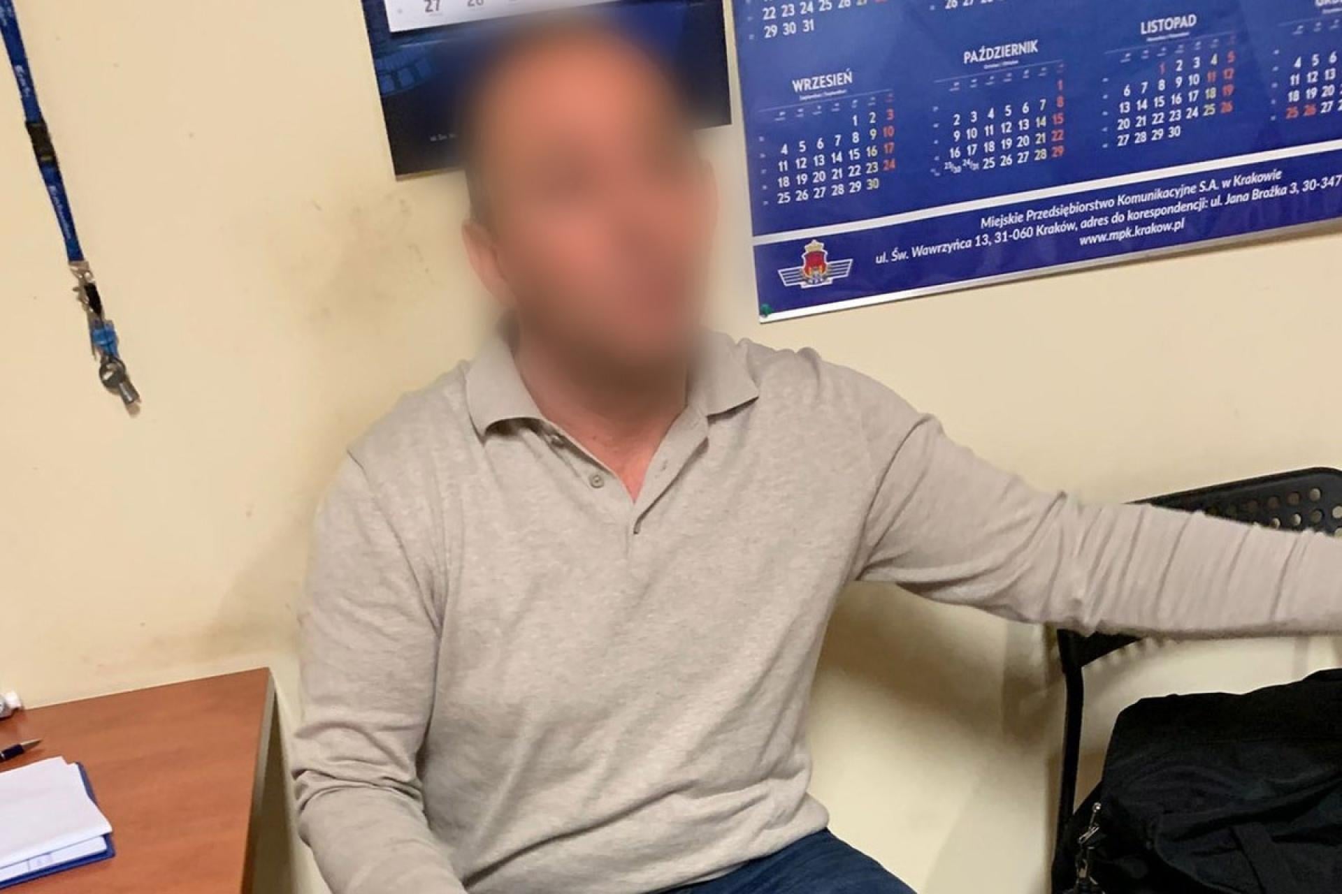 Poszukiwany przez Interpol Macedończyk zatrzymany w Krakowie