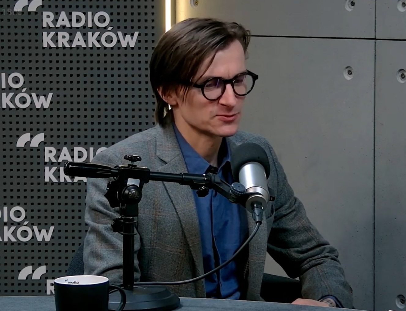 Dr Piotr Popiołek w Radiu Kraków