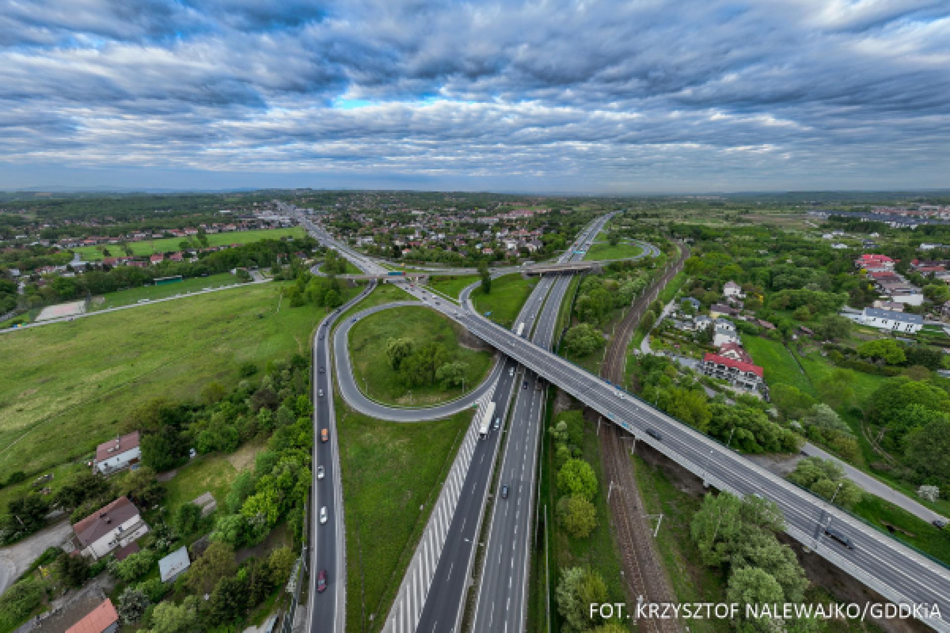 Kraków będzie miał nowe drogi wzdłuż autostrady A4