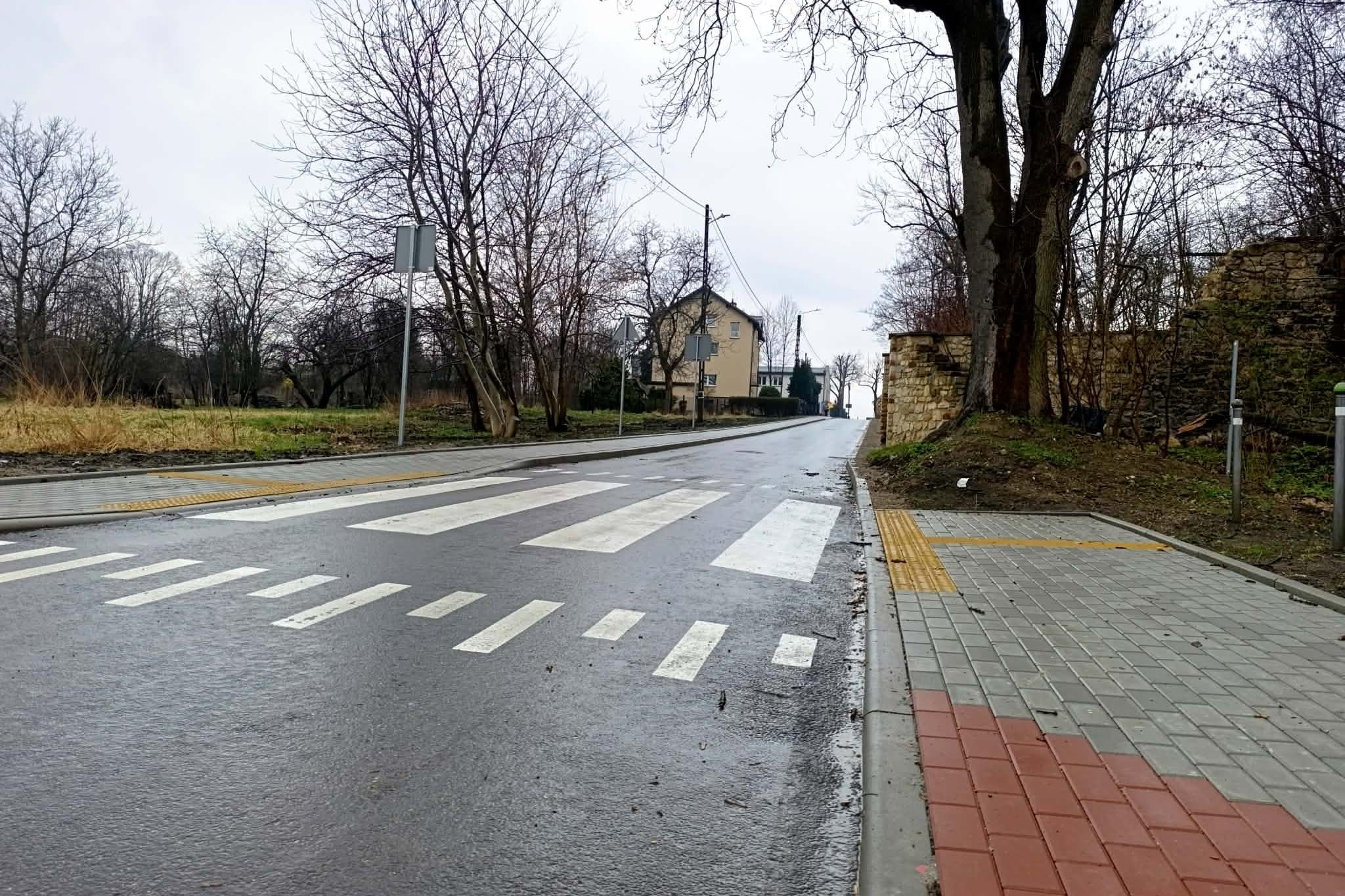 Ul. Dworska w Chrzanowie, marzec 2026. Fot. Natalia Feluś