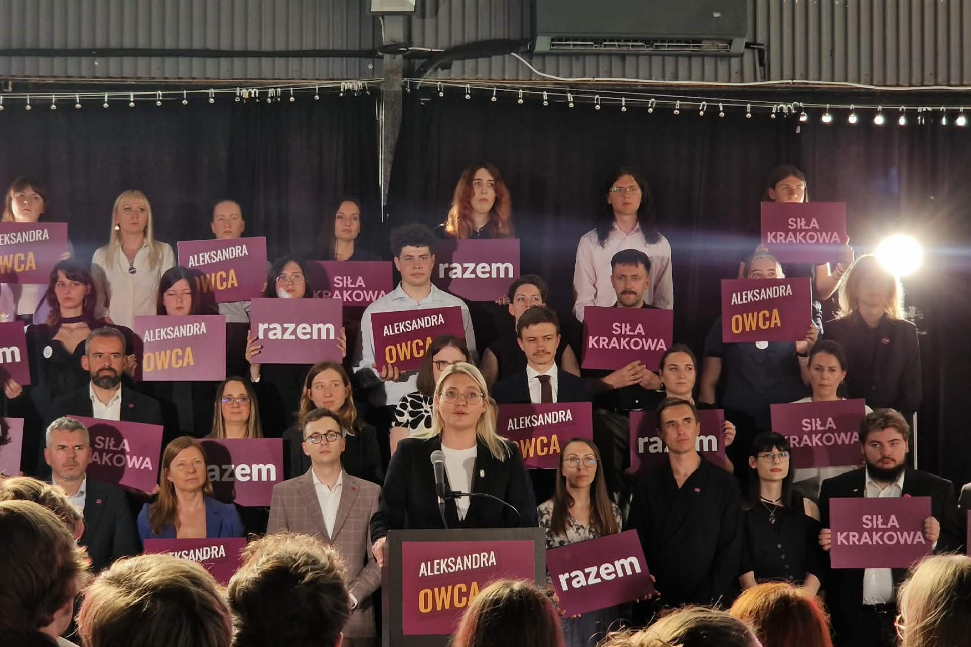 Aleksandra Owca kandydatką Partii Razem na prezydenta Krakowa