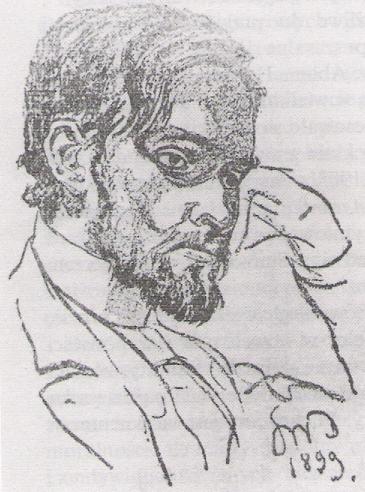 Portret J.A. Kisielewskiego autorstwa S.Wyspiańskiego (fot. Wikipedia)