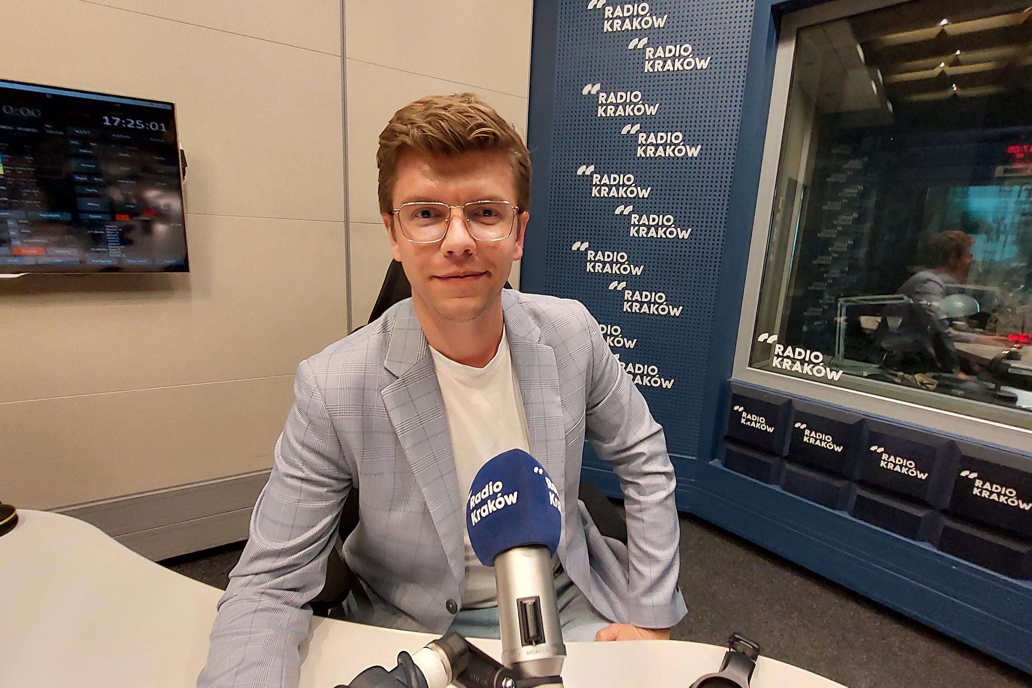 Dr Łukasz Łaguna/ Fot. Rafał Nowak-Bończa.