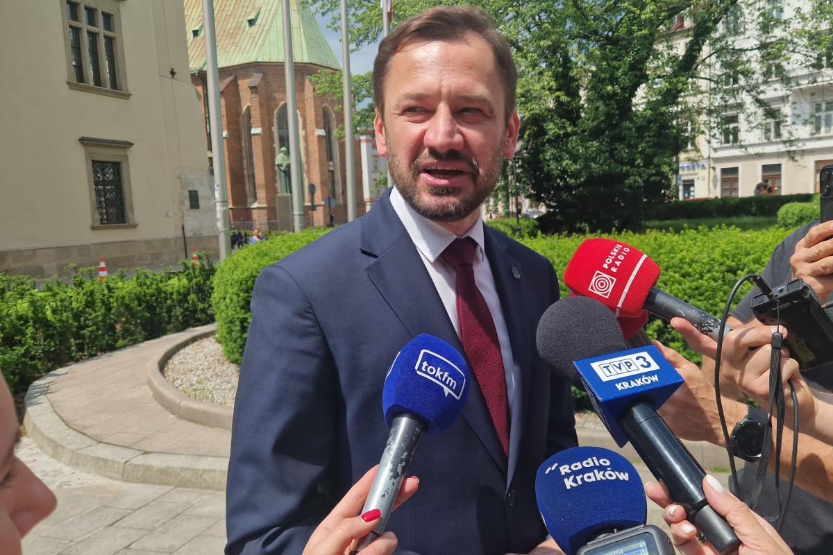 Aleksander Miszalski po utracie funkcji szefa KO w Małopolsce: "Akceptuję tę decyzję"