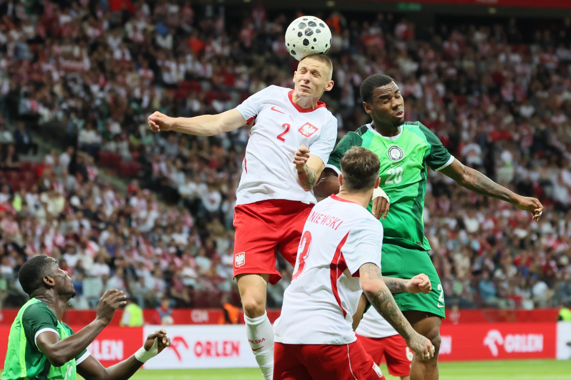 Polska - Nigeria 2:2 w towarzyskim meczu piłkarskim
