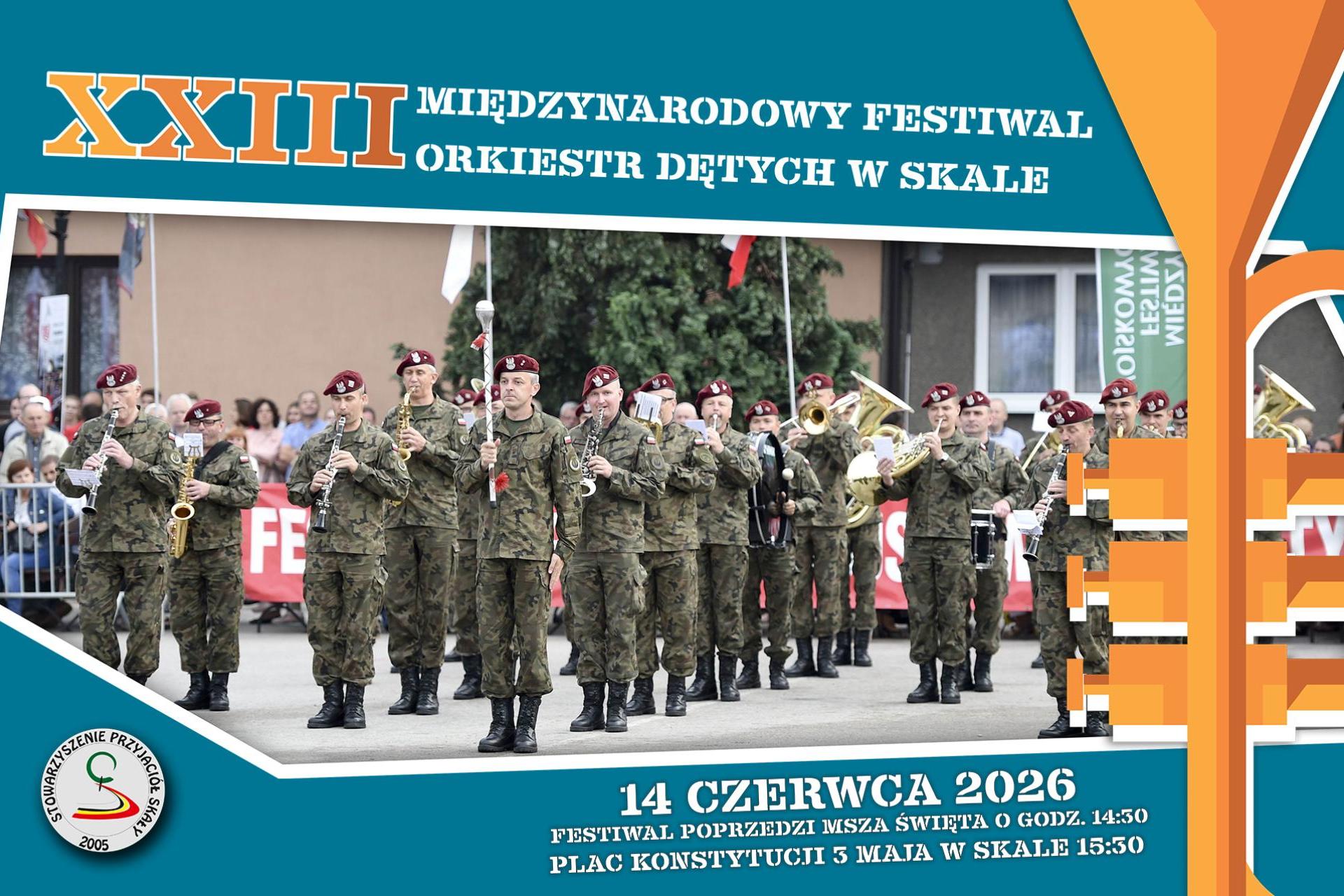 XXIII Międzynarodowy Festiwal Orkiestr Dętych w Skale