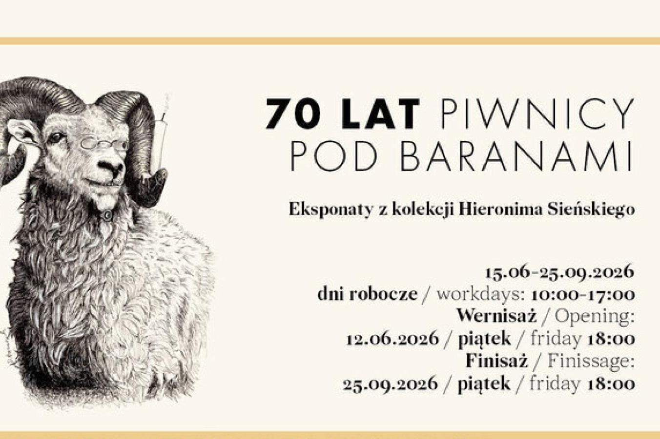 Piwnica pod Baranami. Niezwykła kolekcja pamiątek Hieronima Sieńskiego