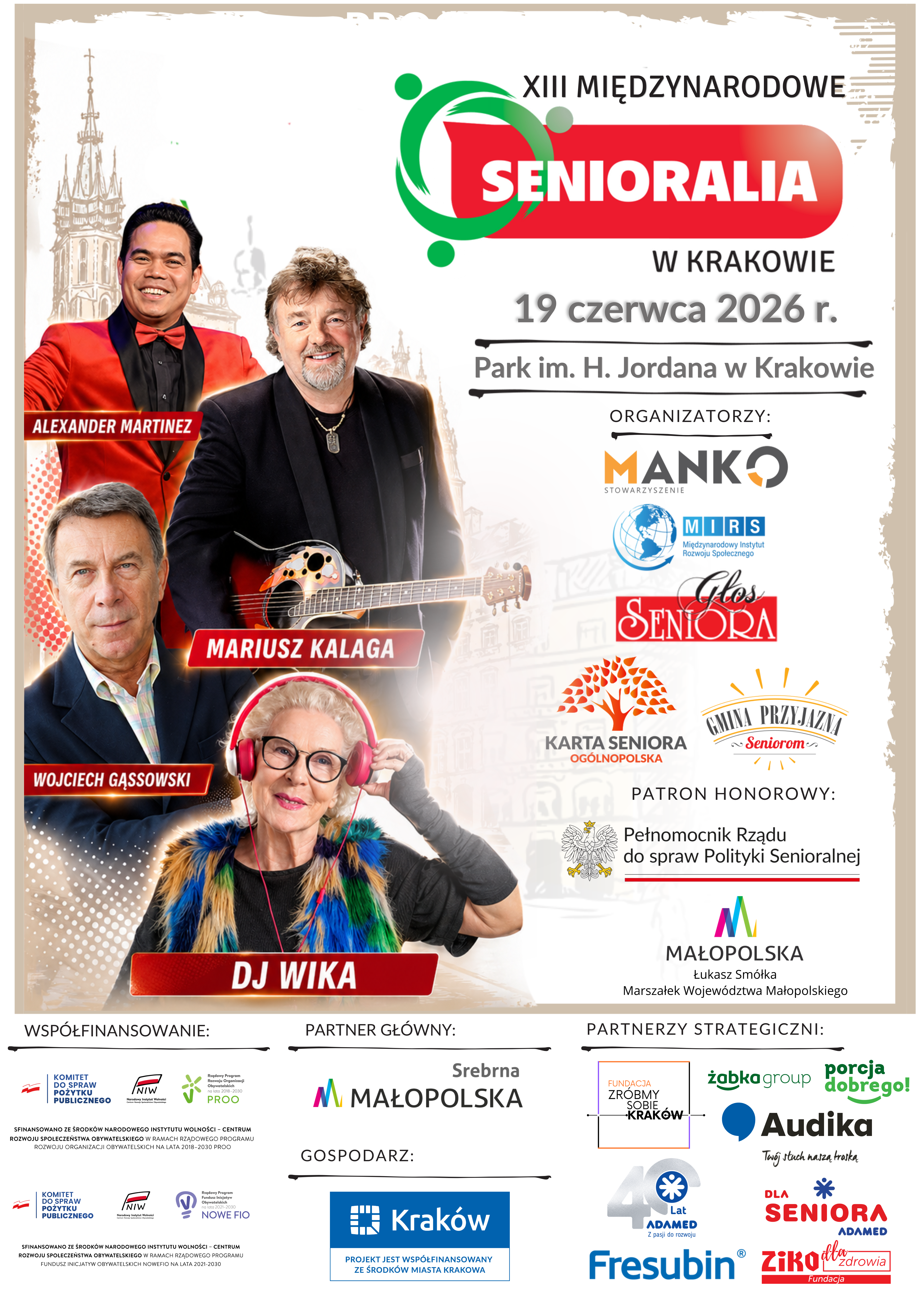 Plakat Senioraliów