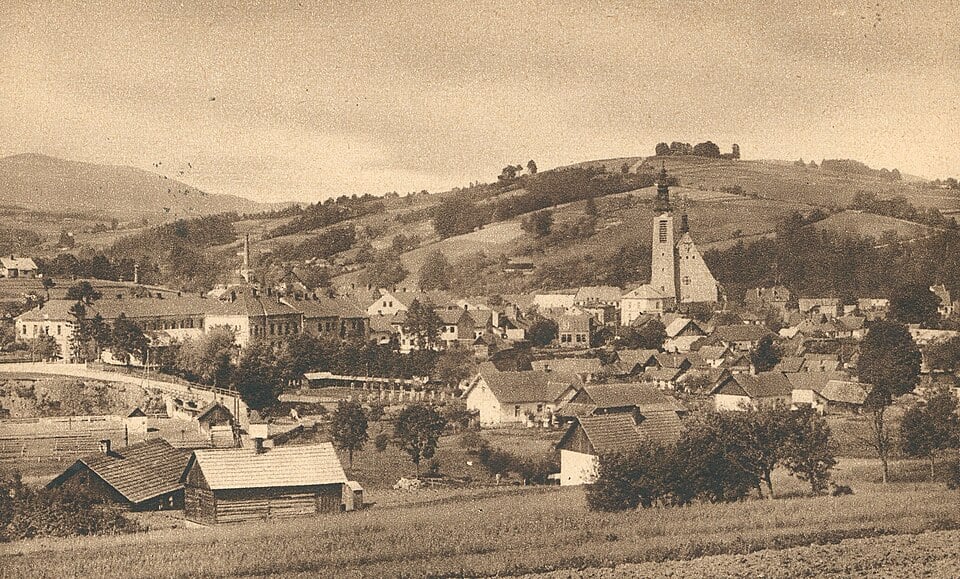 Limanowa przed 1938 r. (fot. Wikipedia)