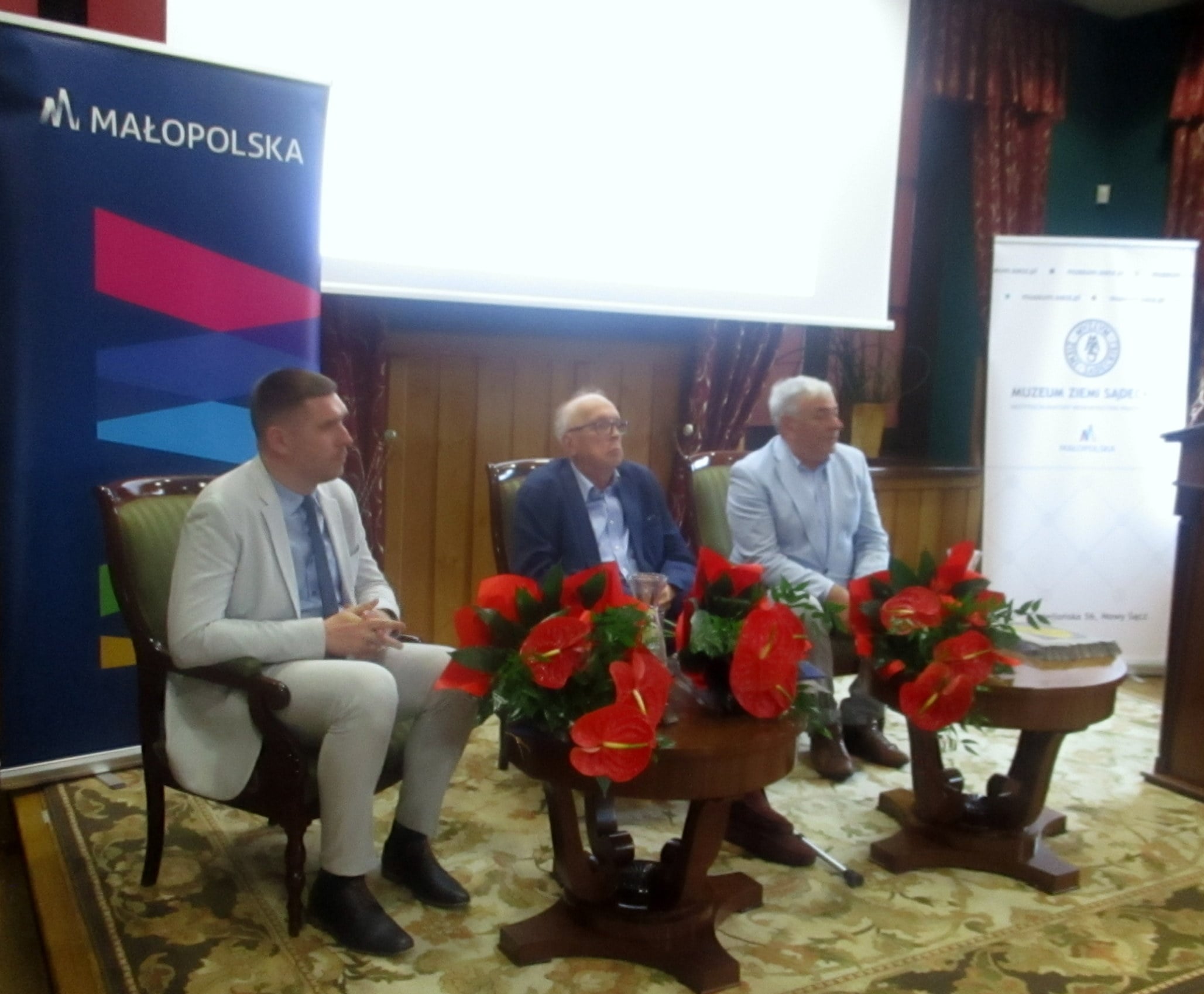 od lewej: J.M.Bulzak, R.Skąpski, Z.Noga