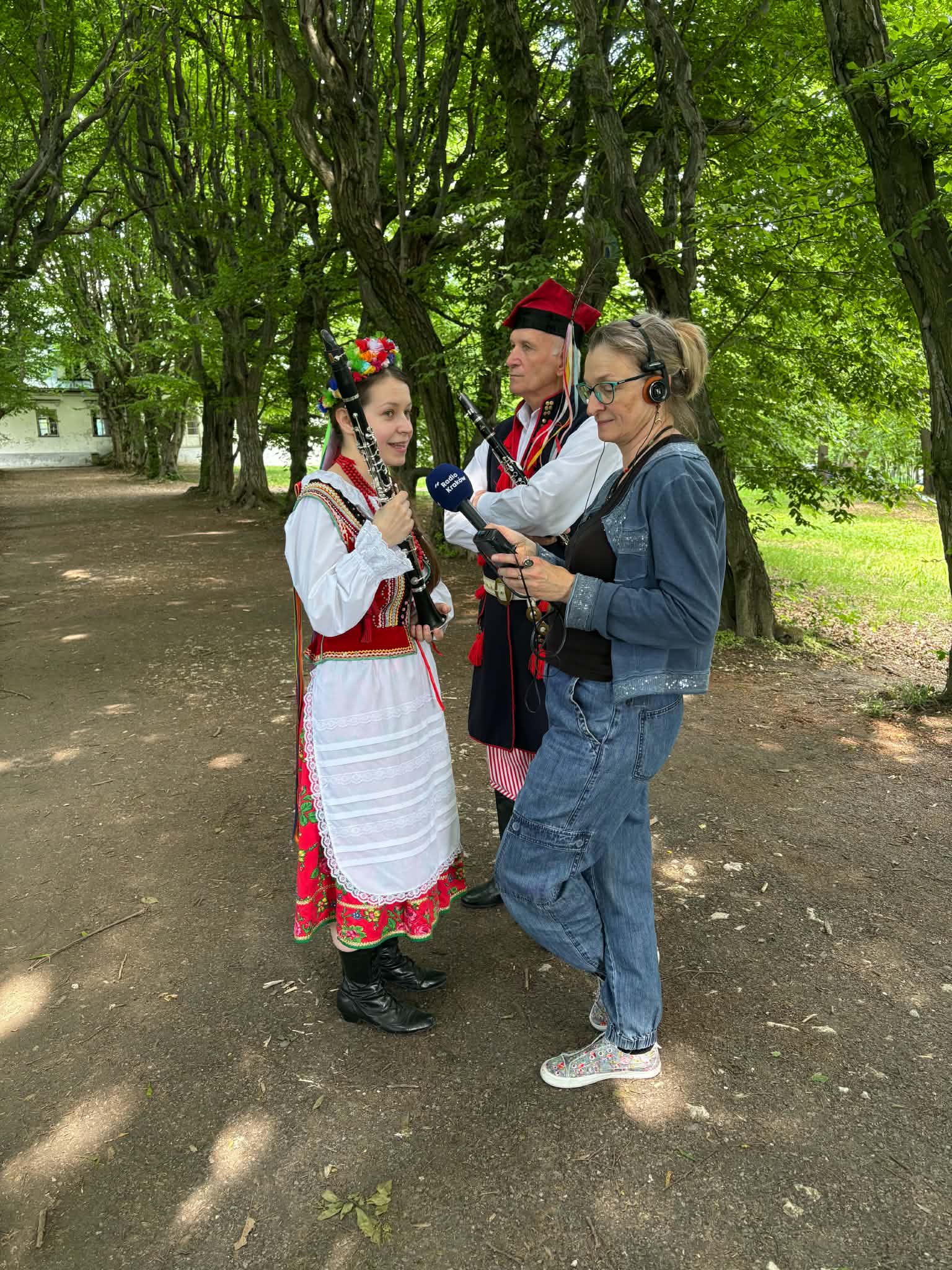 Marlena Ostrowska ze swoim mistrzem  Zygmuntem Kazimierzem Lędźwą