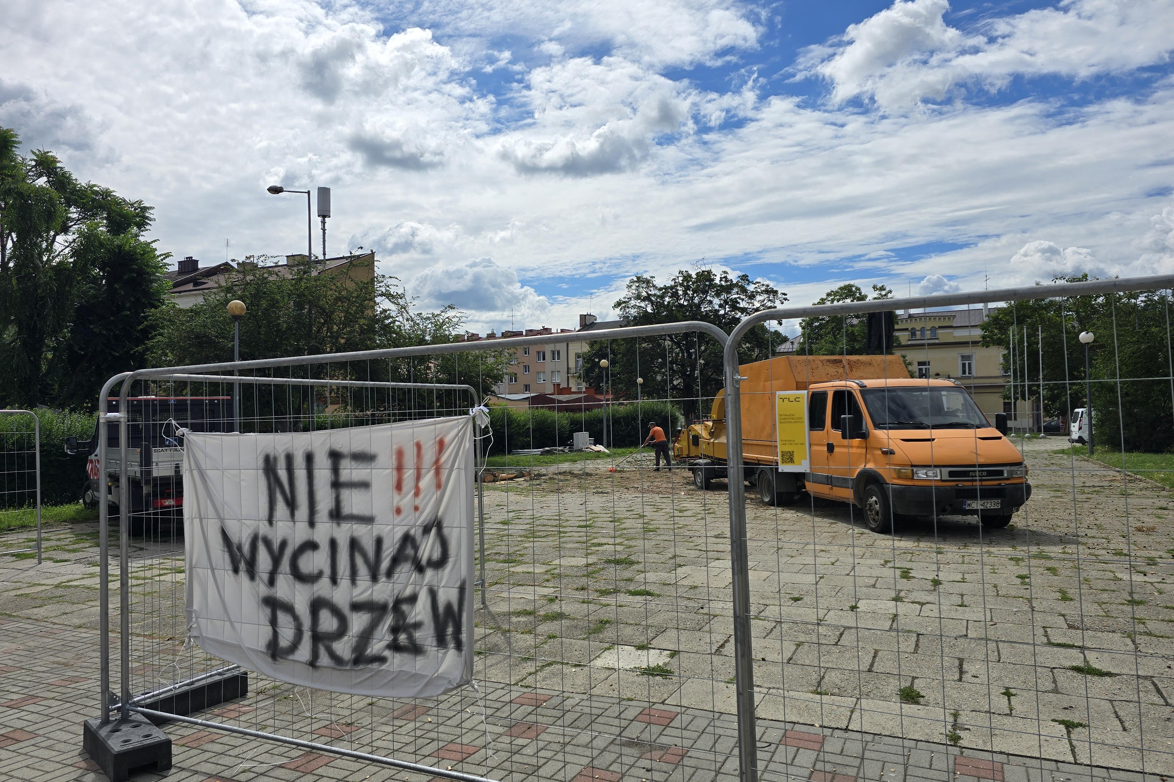 Plac Drzewny w Tarnowie/ Fot. Jakub Sajdak.