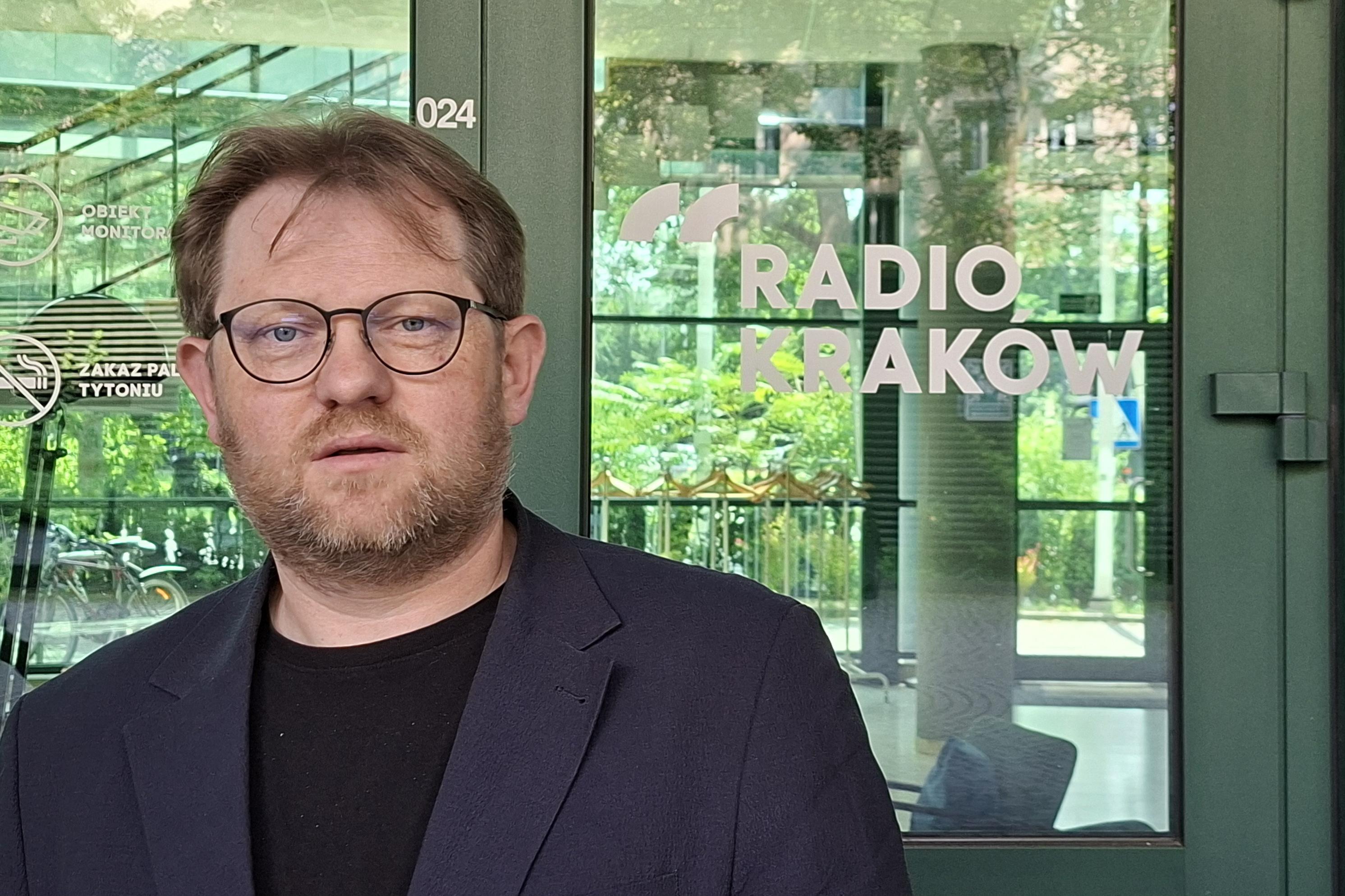 Piotr Trzepak, zastępca dyrektora Zarządu Dróg Miasta Krakowa, fot. Maciej Skowronek