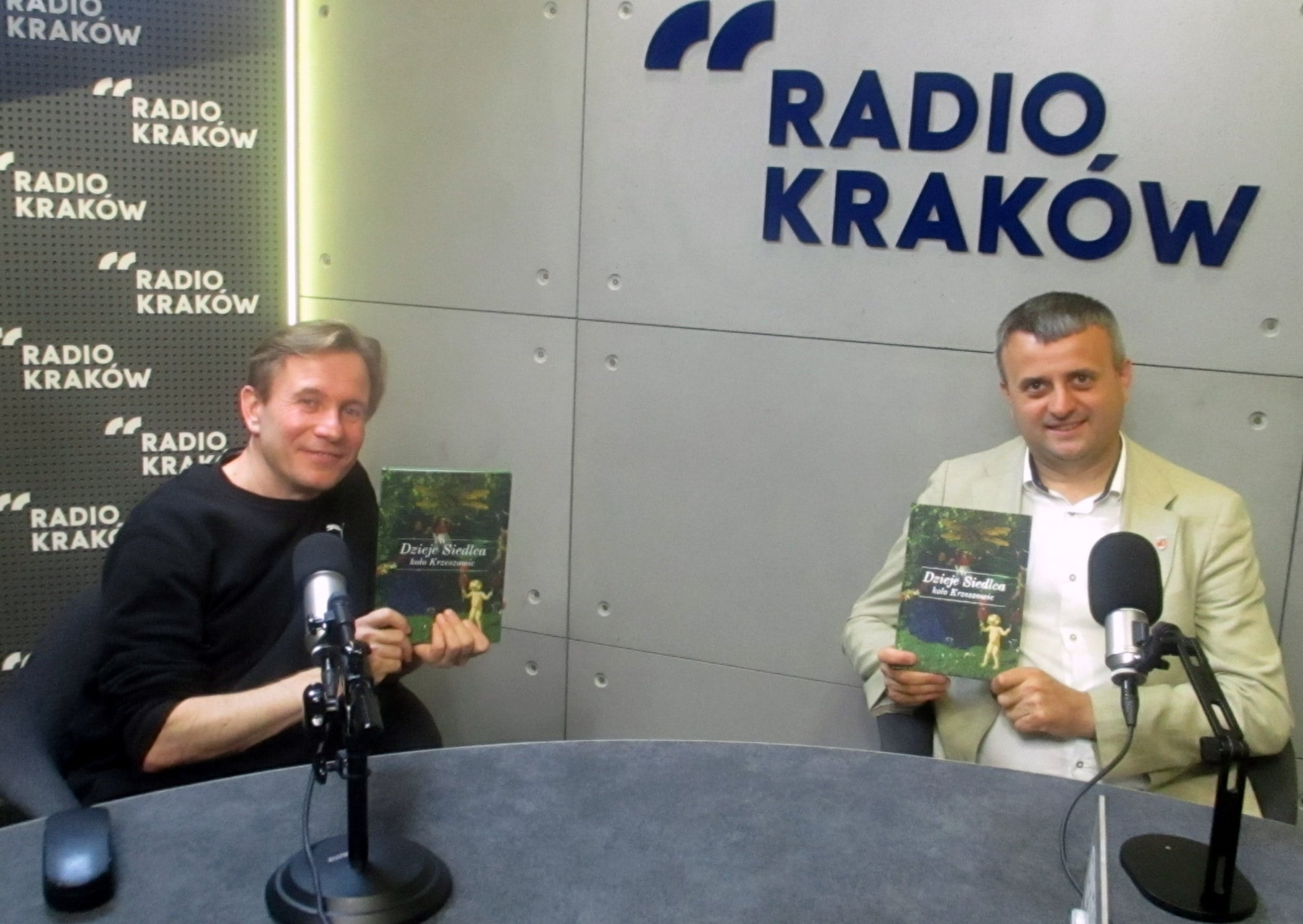 dr Adam Organisty ( z lewej)  oraz Stanisław Molik